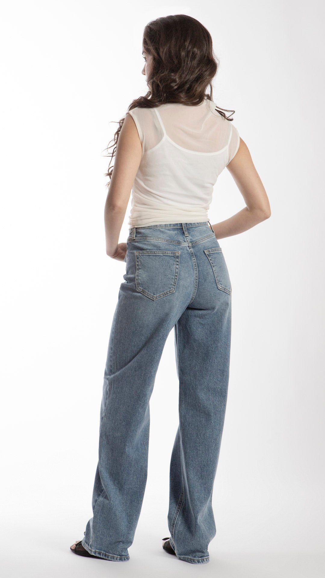 Pantalón Wide Leg Mujer Balam BL7092