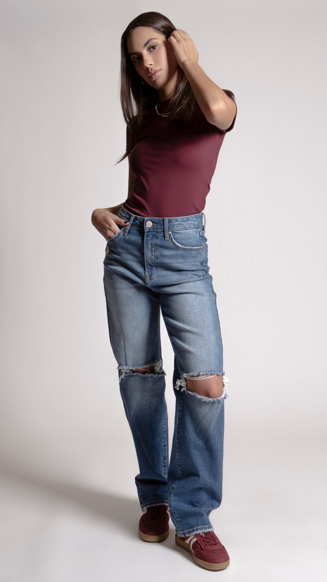 Pantalón Wide Leg Mujer Balam BL7108