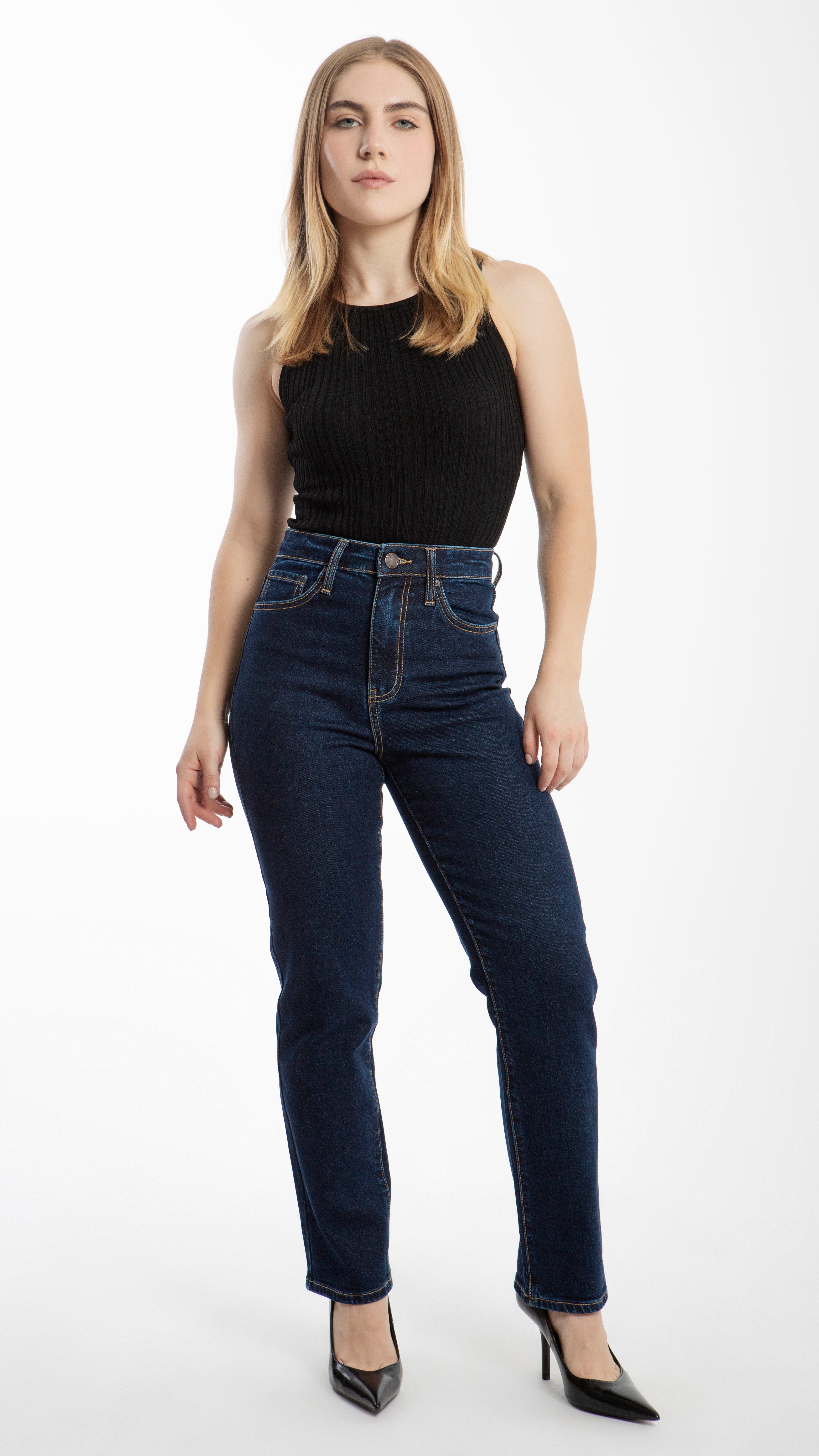 Pantalón Straight Mujer Balam BL6760