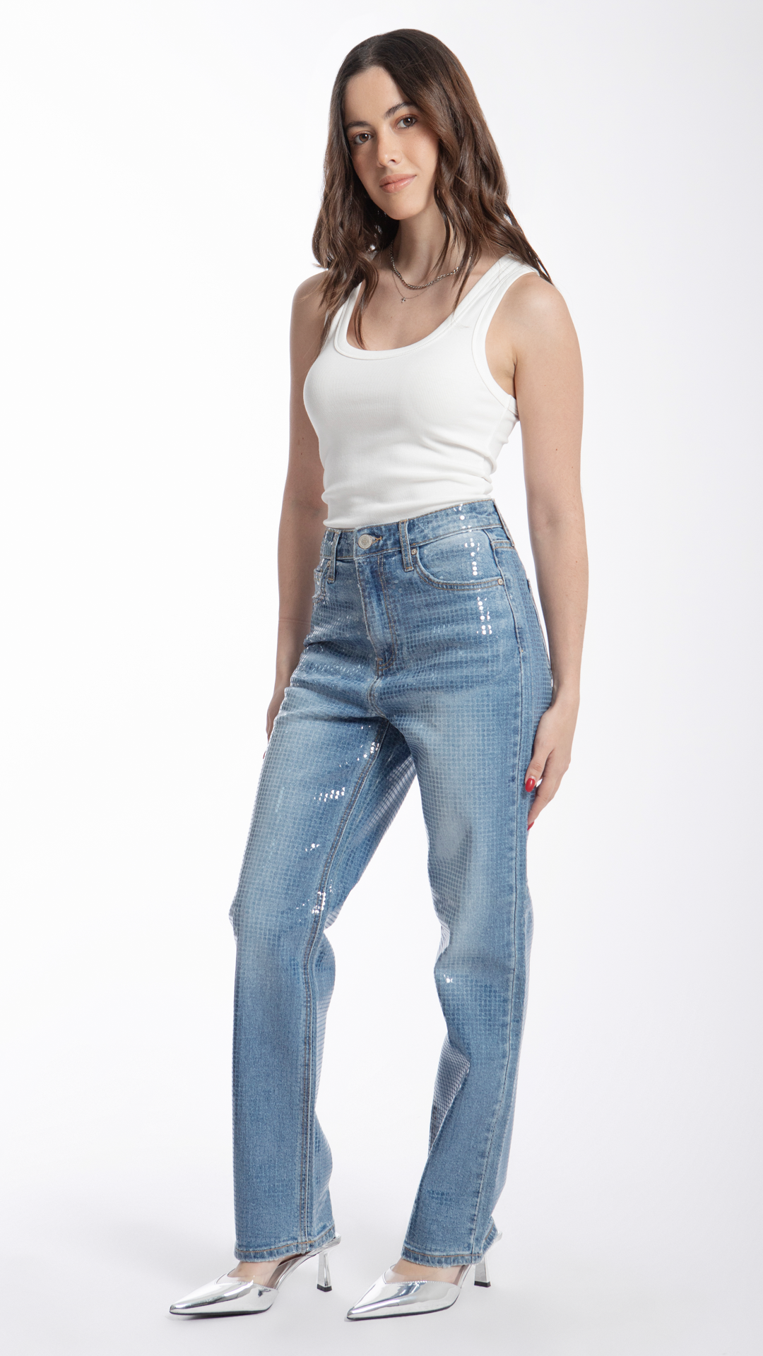Pantalón Straight Mujer Balam BL6986