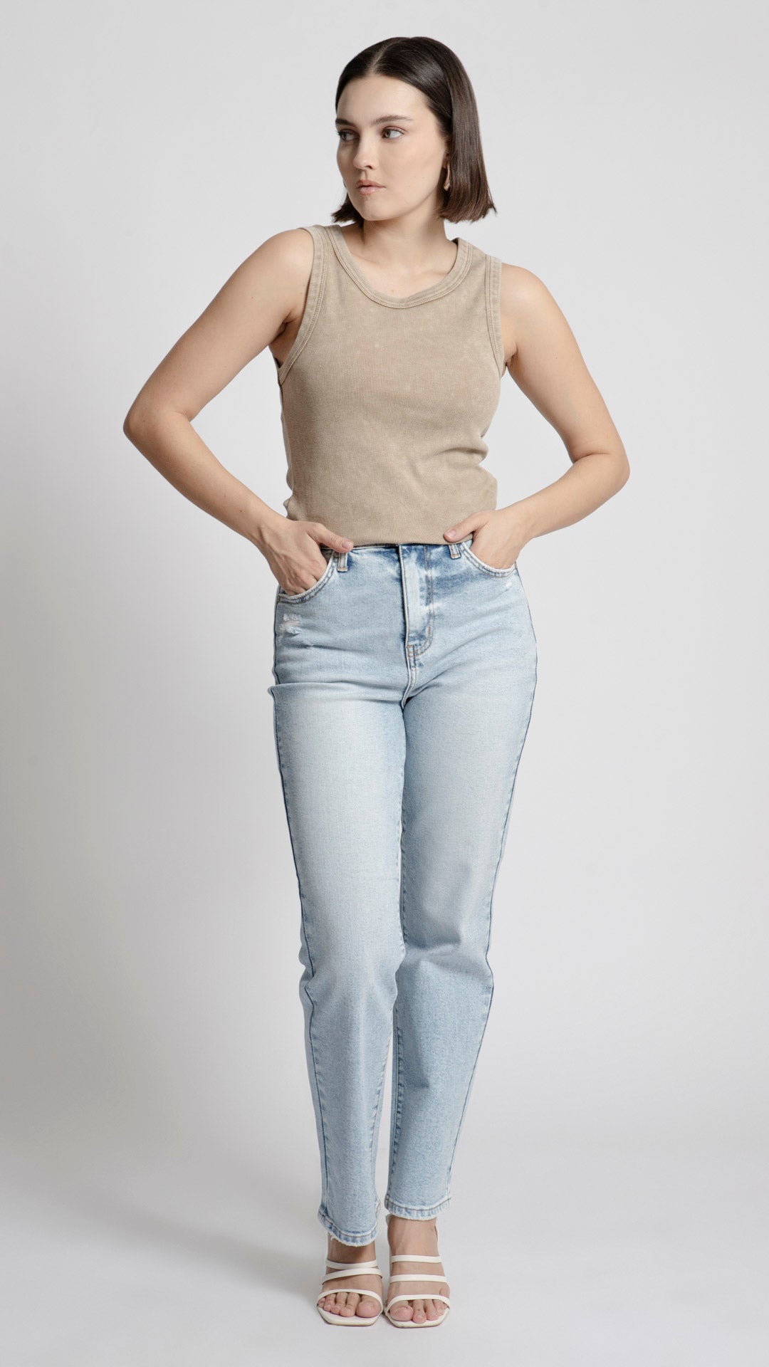 Pantalón Straight Mujer Balam BL7005