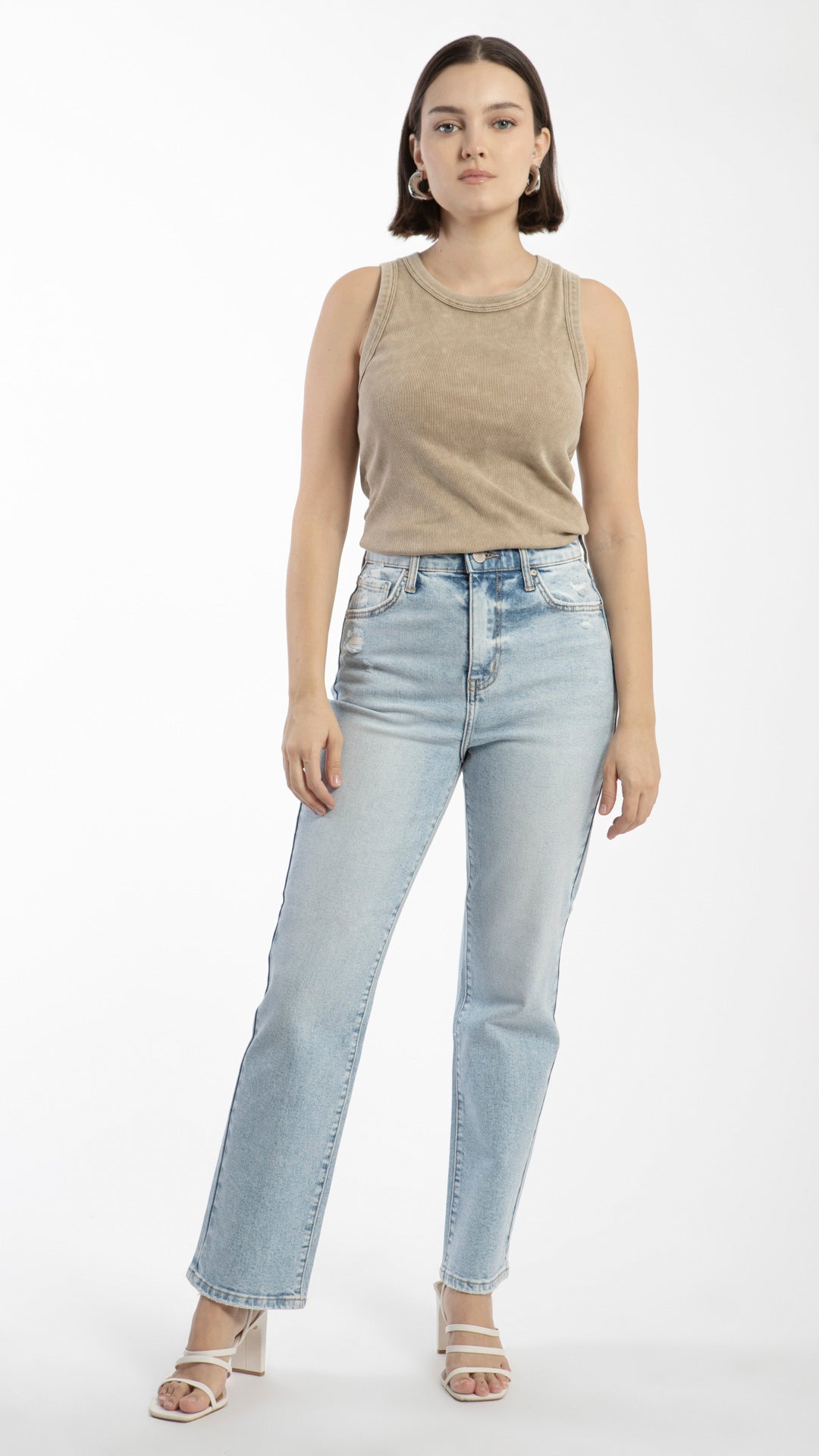 Pantalón Straight Mujer Balam BL7005