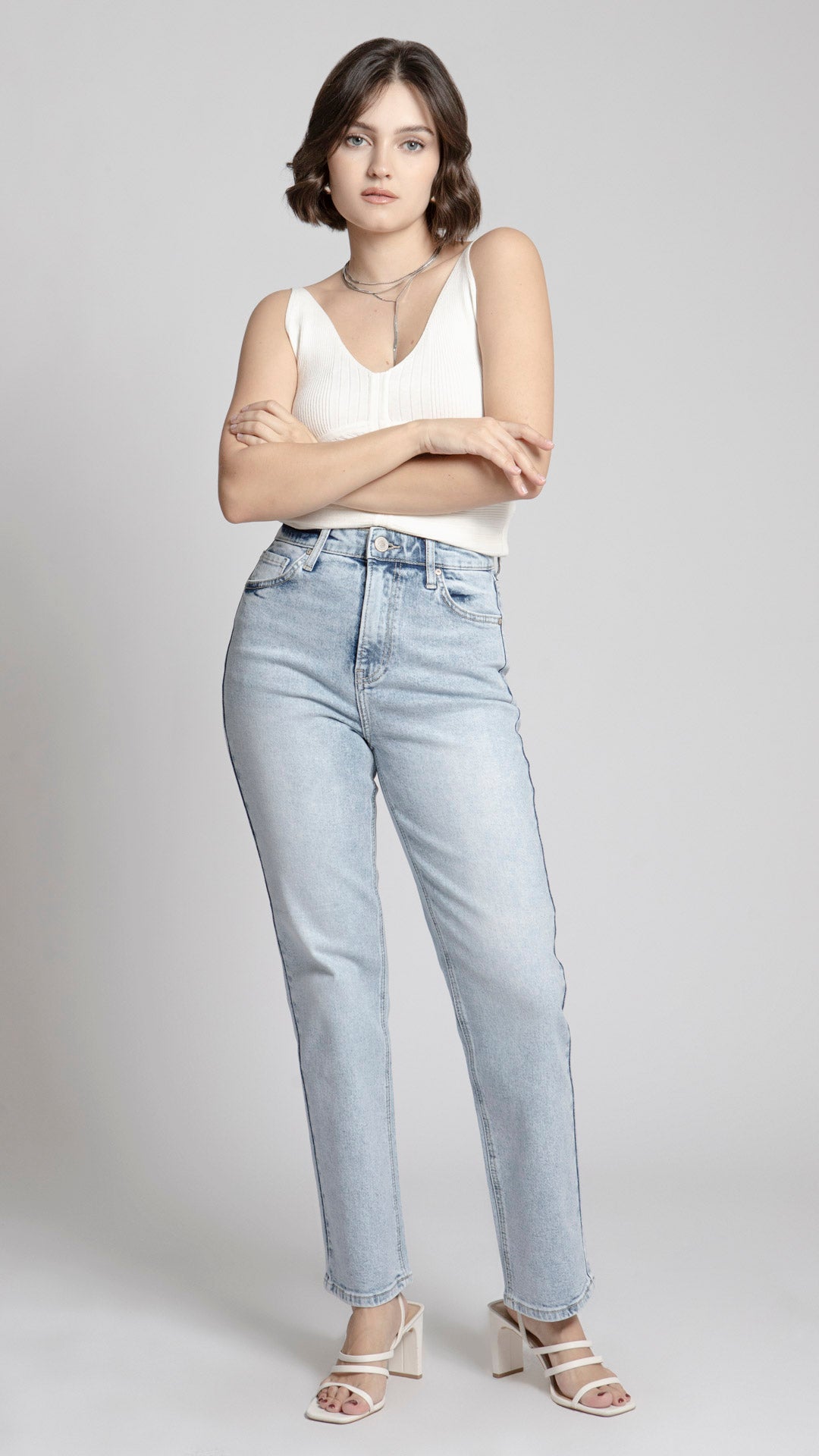 Pantalón Straight Mujer Balam BL7006