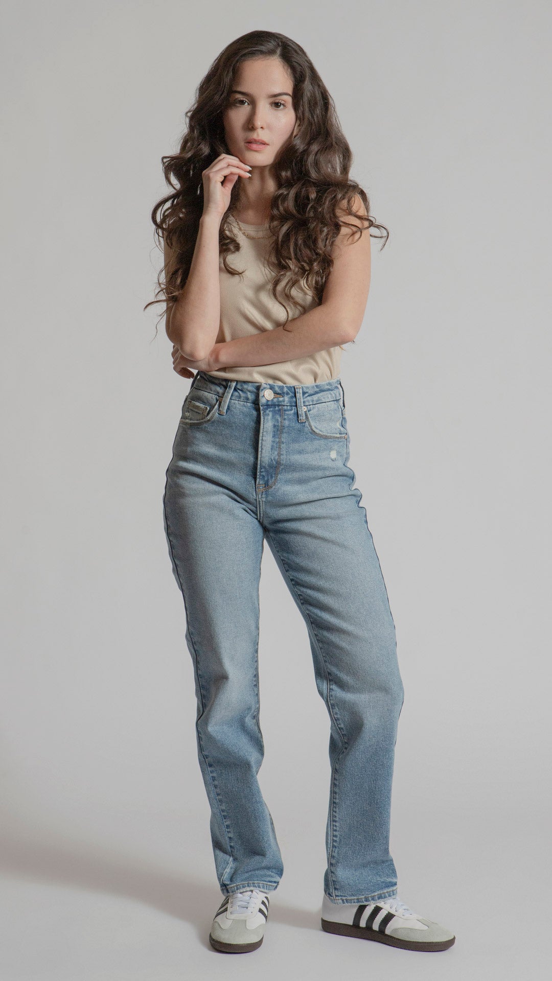 Pantalón Straight Mujer Balam BL7014