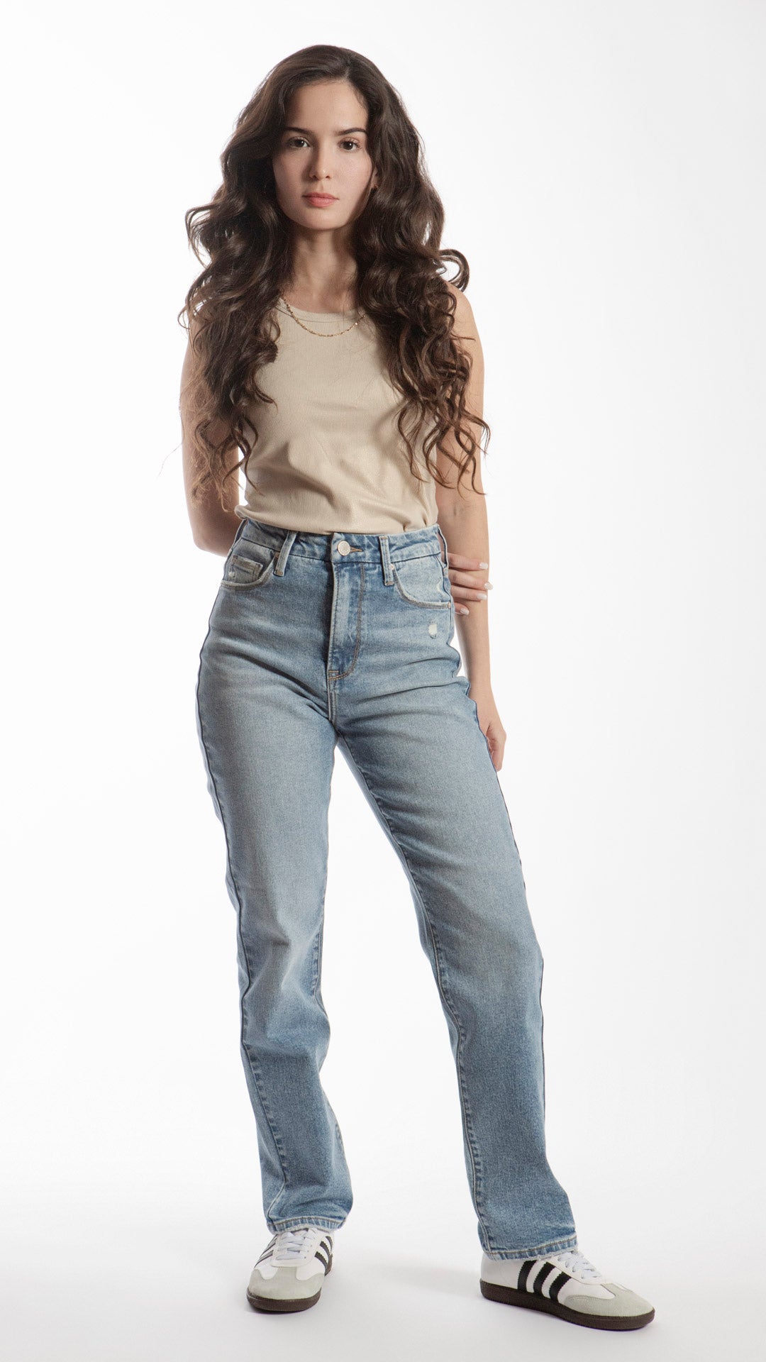 Pantalón Straight Mujer Balam BL7014