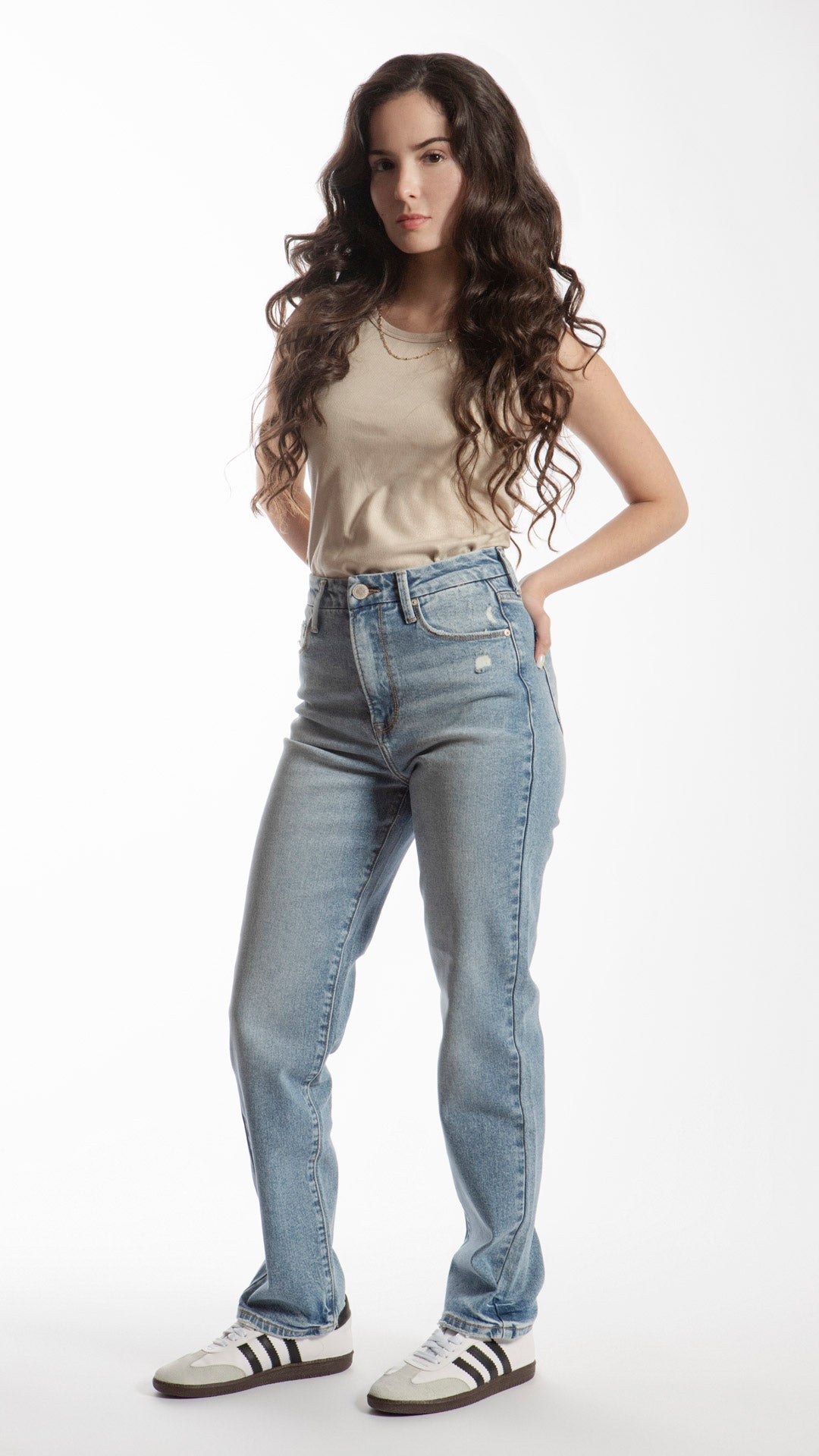 Pantalón Straight Mujer Balam BL7014