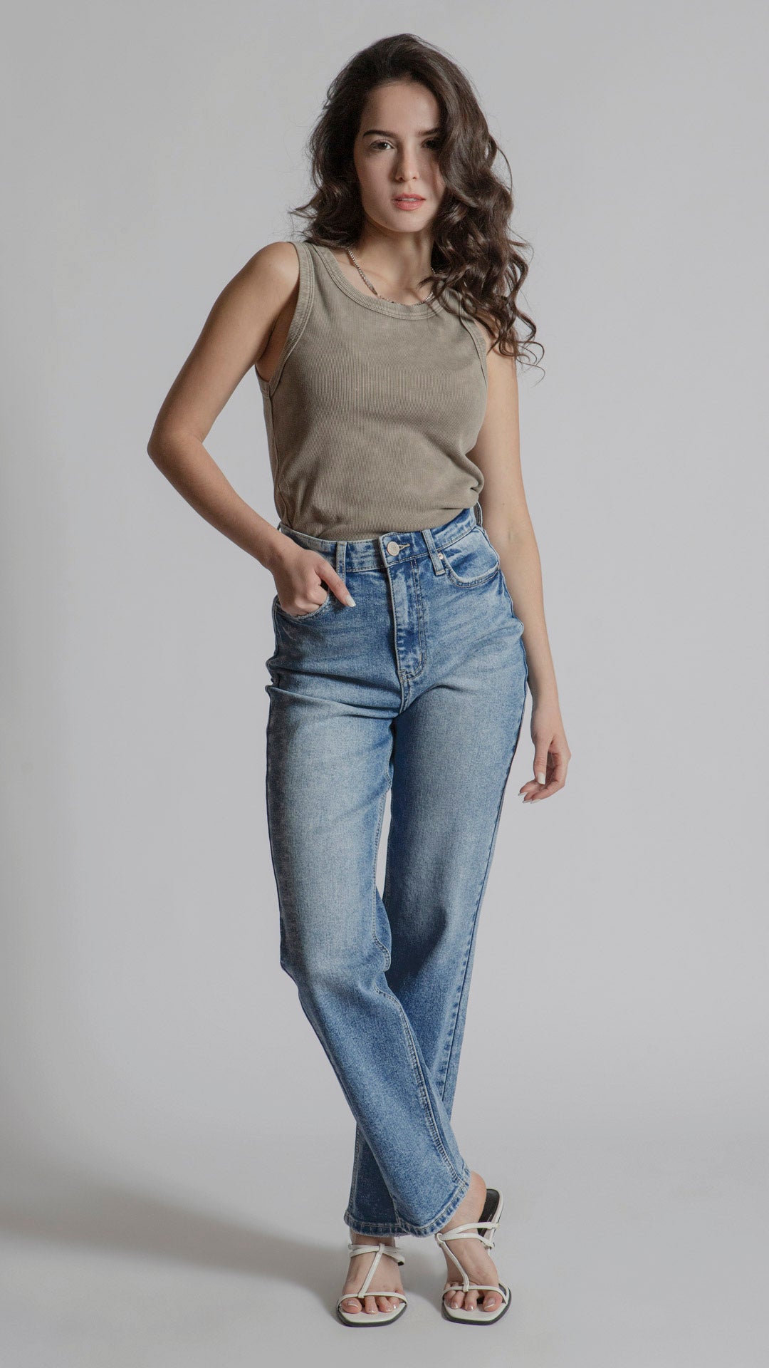 Pantalón Straight Mujer Balam BL7015