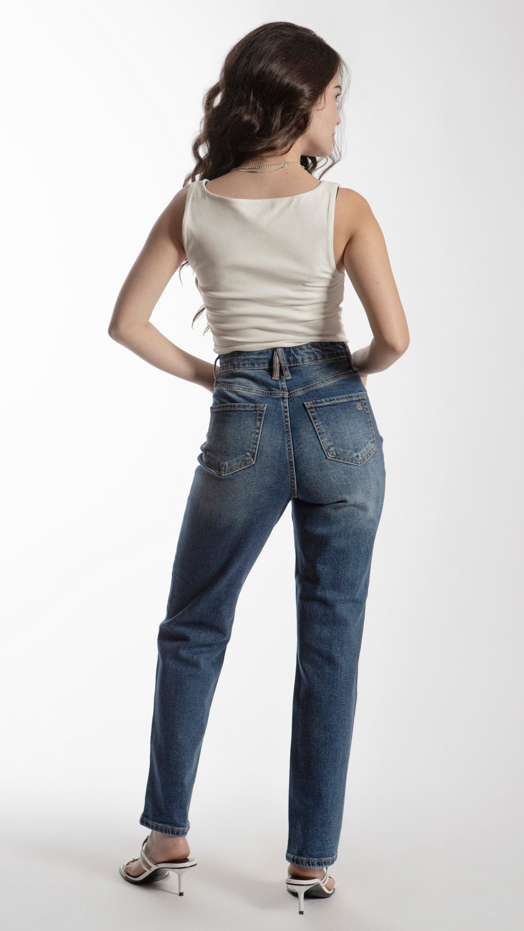 Pantalón Straight Mujer Balam BL7073