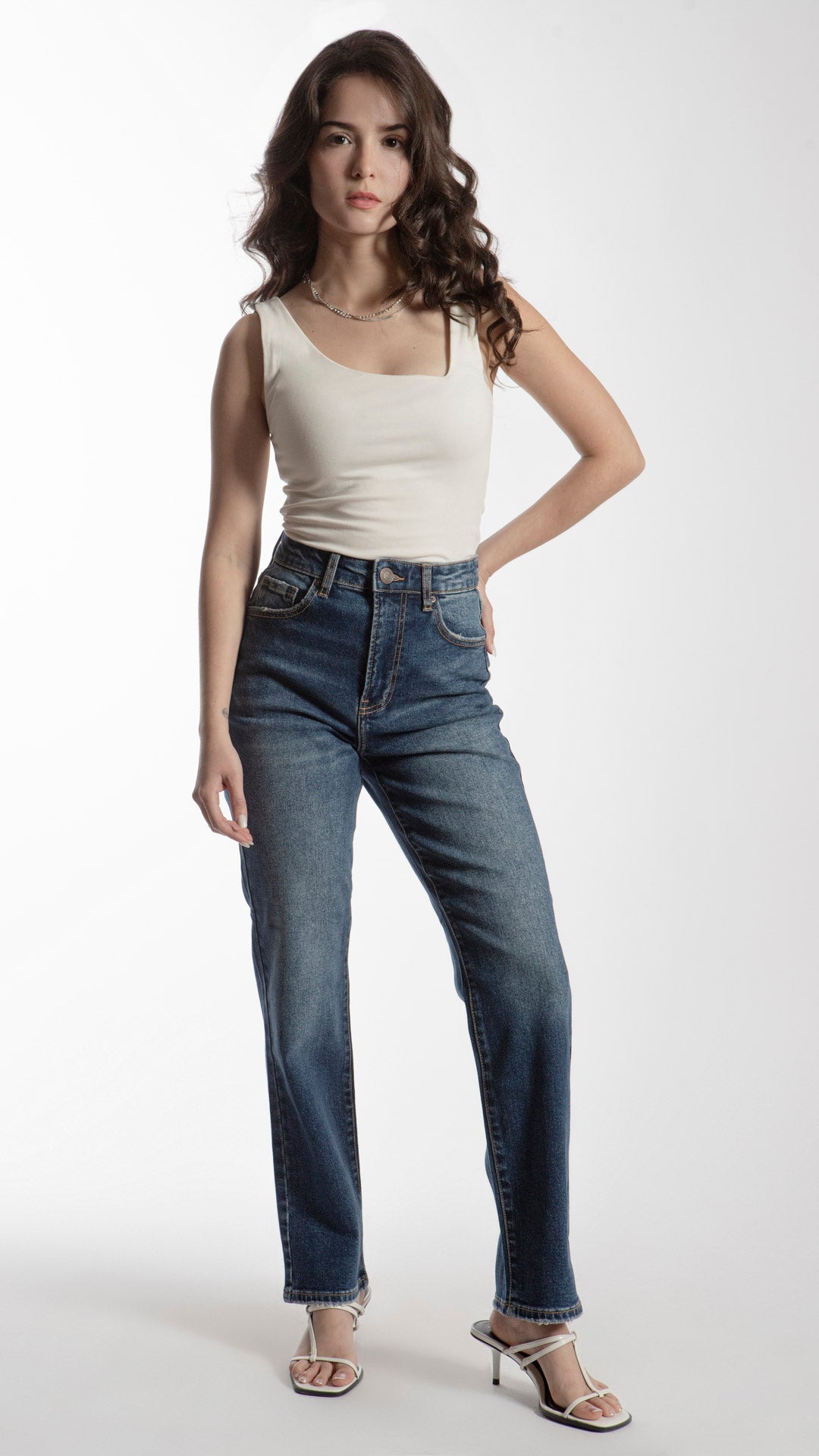 Pantalón Straight Mujer Balam BL7076