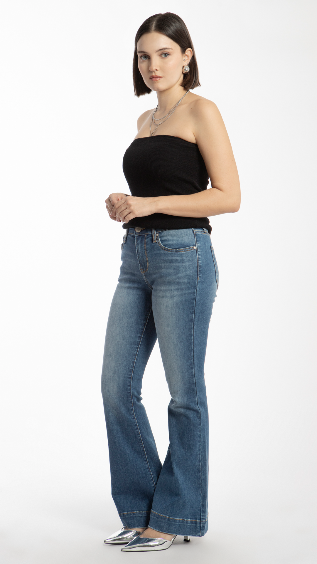 Pantalón Flare Mujer Balam BL7038