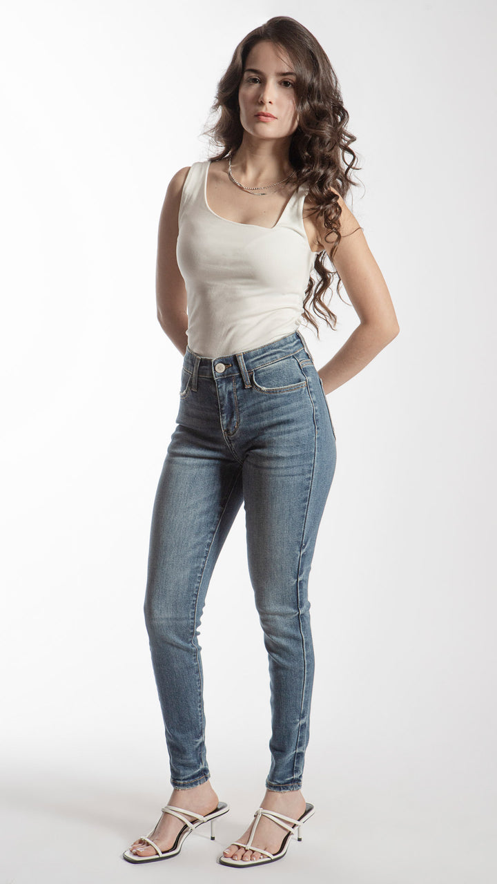 Pantalón High Rise Skinny Mujer Balam BL6700