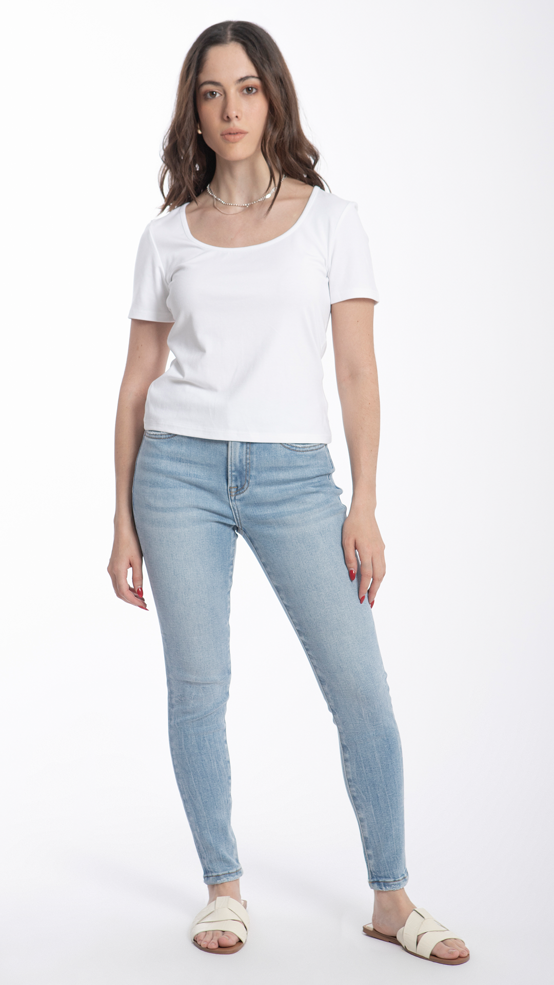 Pantalón High Rise Skinny Mujer Balam BL6873