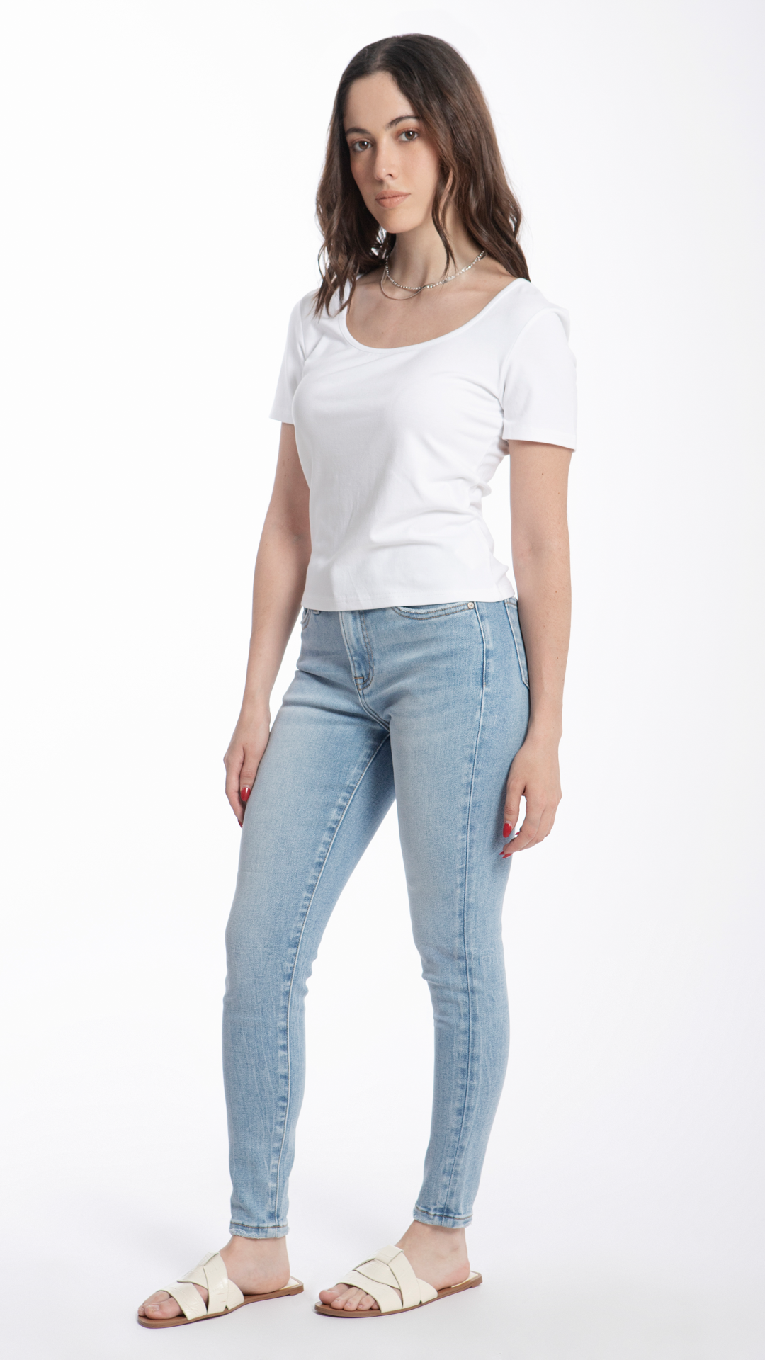 Pantalón High Rise Skinny Mujer Balam BL6873