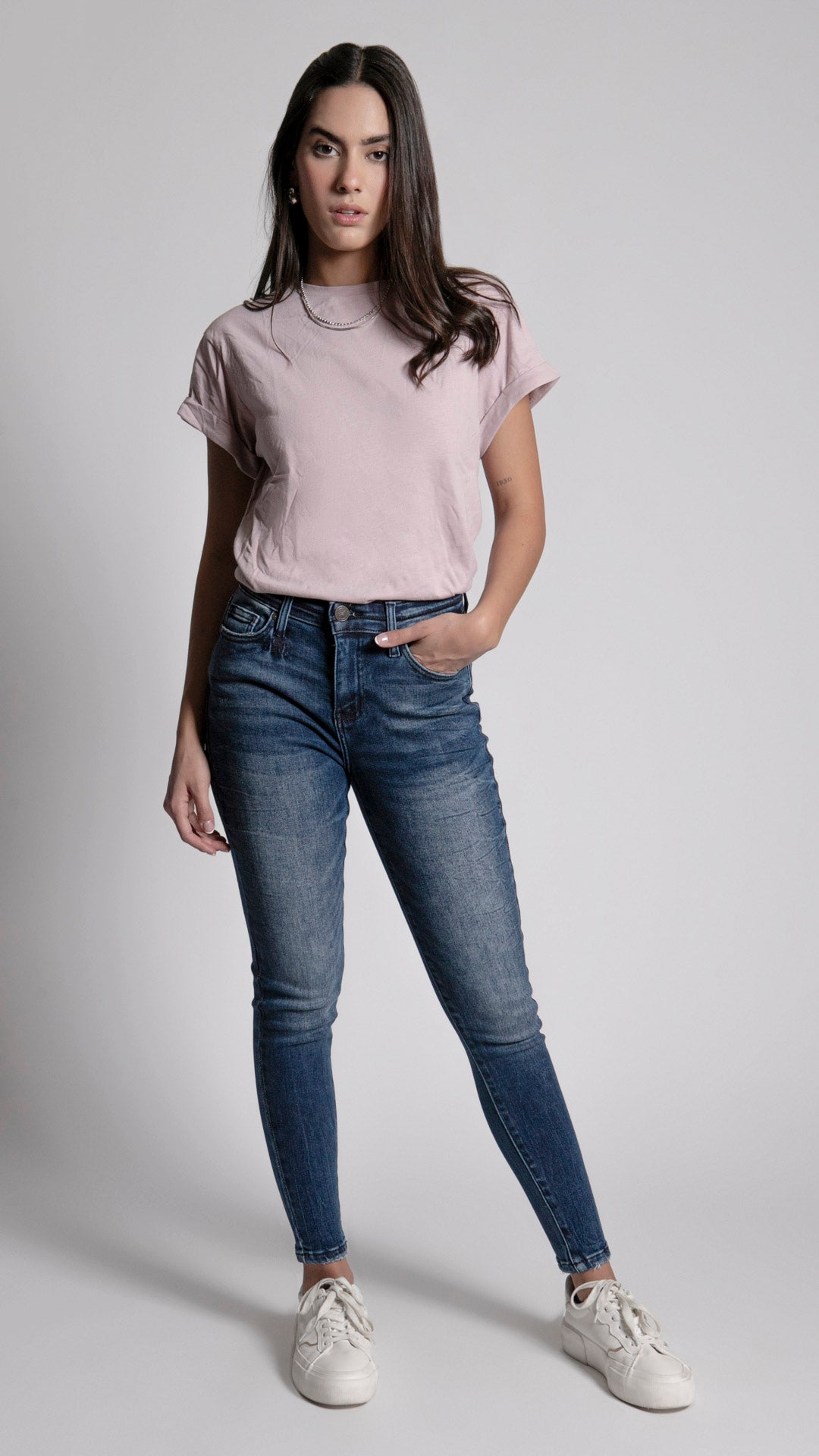 Pantalón High Rise Skinny Mujer Balam BL7086