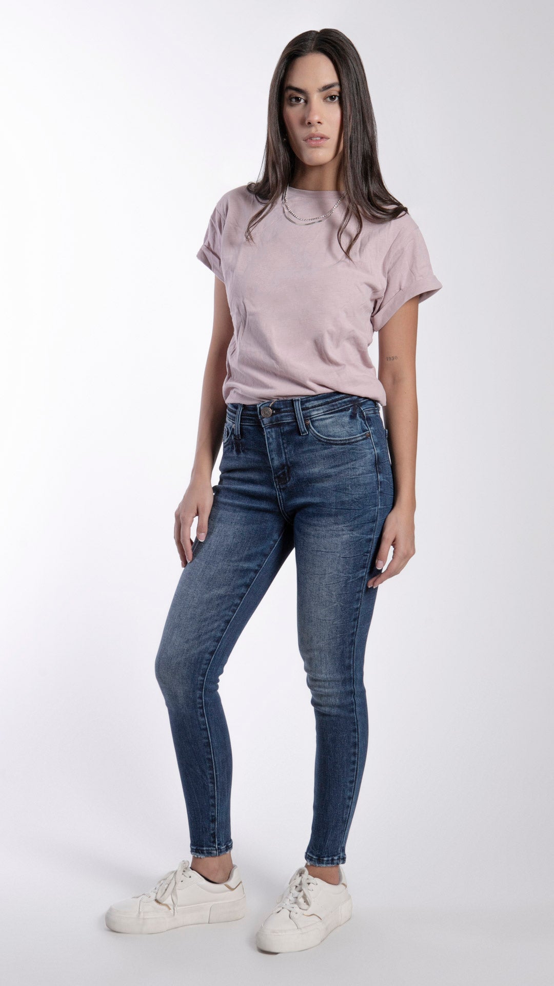 Pantalón High Rise Skinny Mujer Balam BL7086
