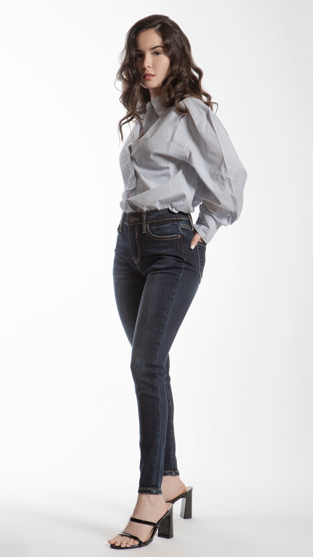 Pantalón High Rise Skinny Mujer Balam BL7088