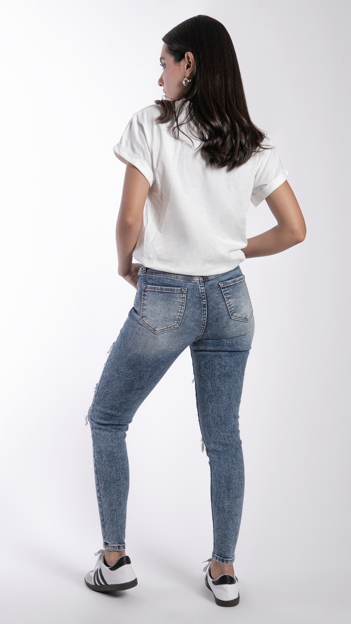 Pantalón High Rise Skinny Mujer Balam BL7104