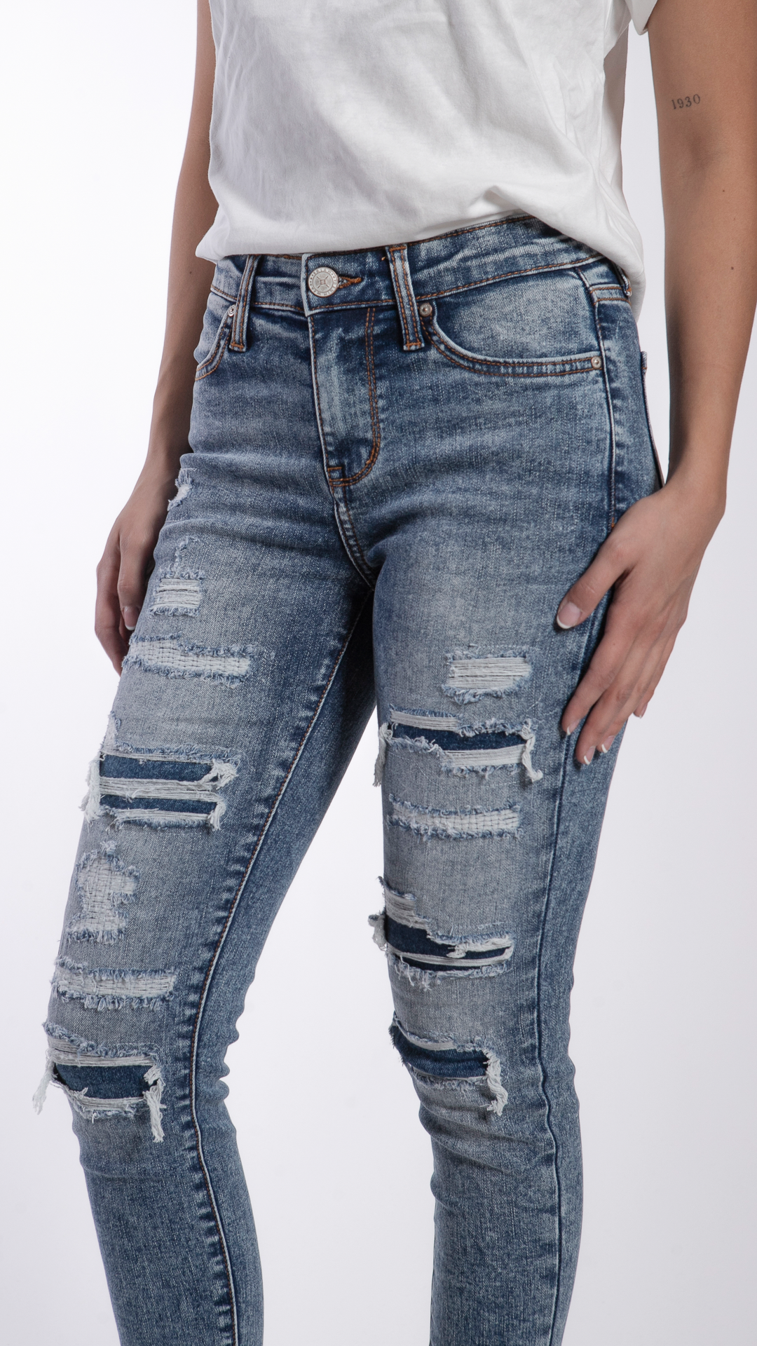 Pantalón High Rise Skinny Mujer Balam BL7104