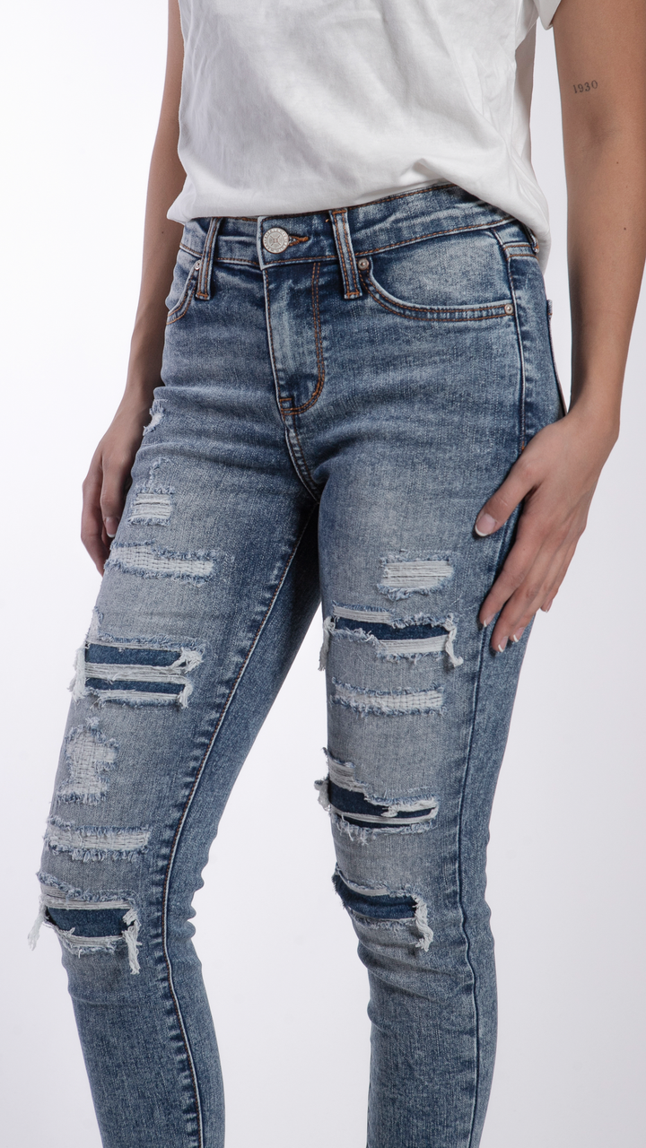 Pantalón High Rise Skinny Mujer Balam BL7104