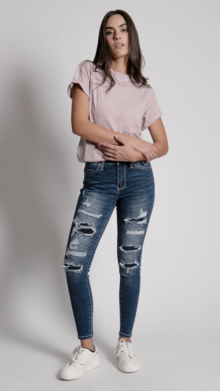Pantalón High Rise Skinny Mujer Balam BL7105