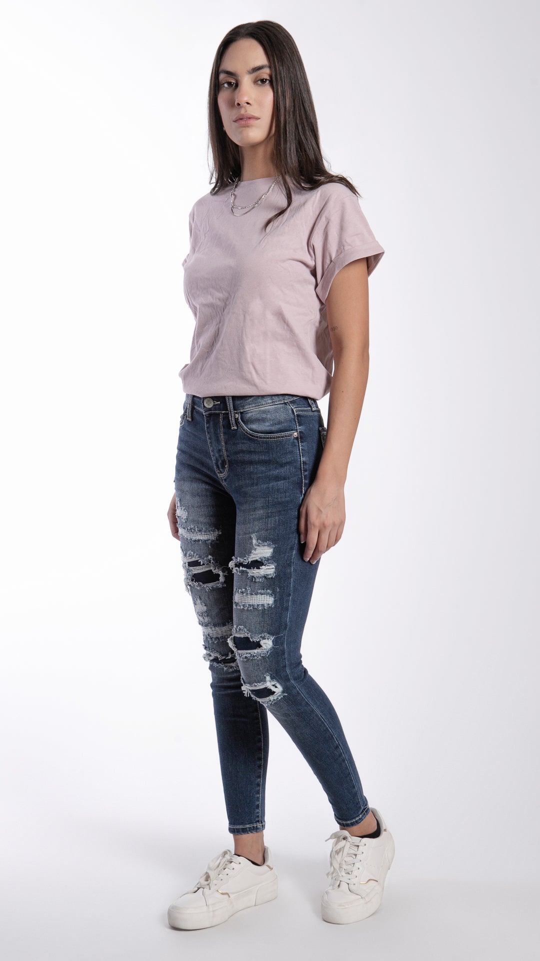 Pantalón High Rise Skinny Mujer Balam BL7105