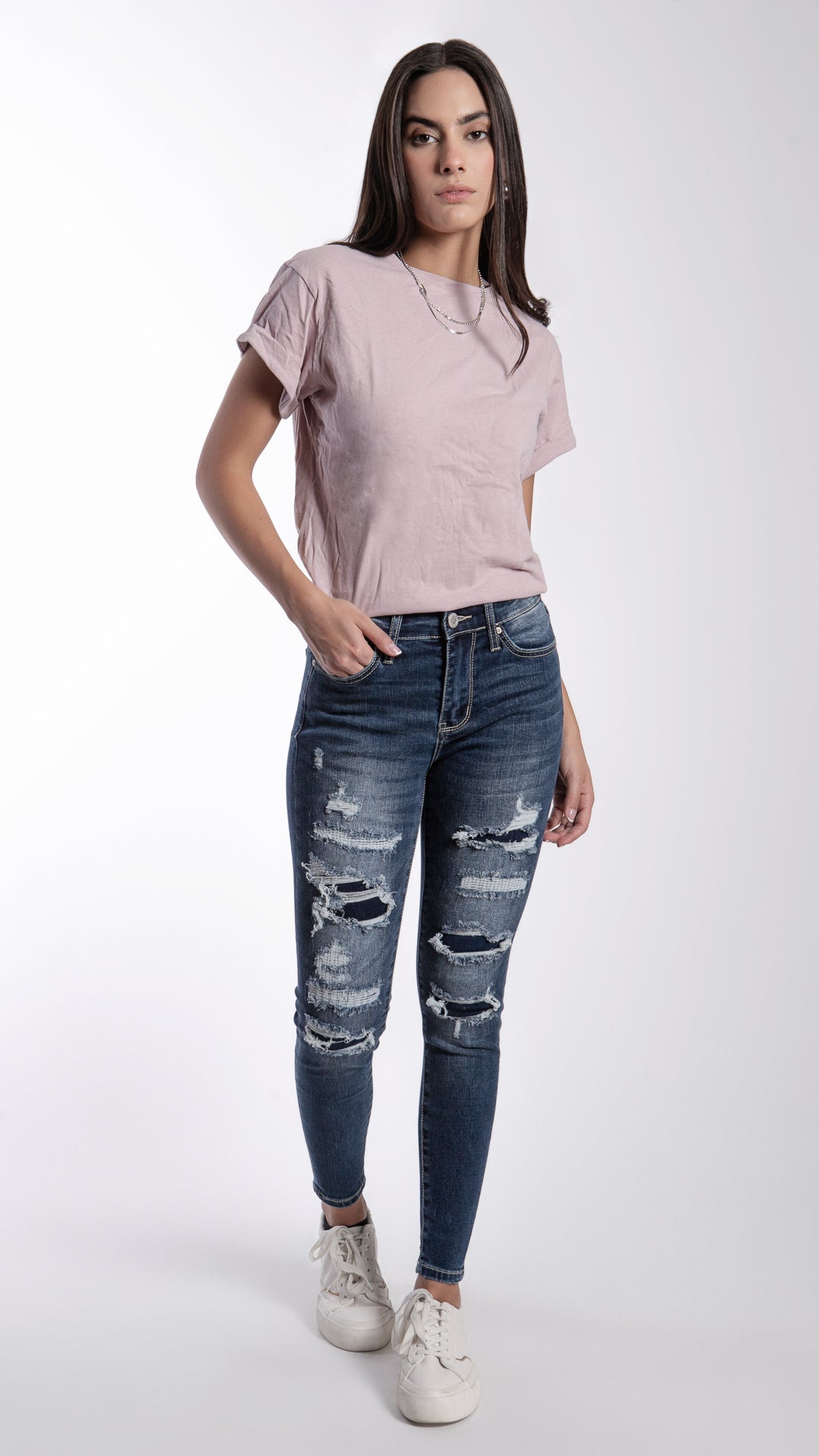 Pantalón High Rise Skinny Mujer Balam BL7105