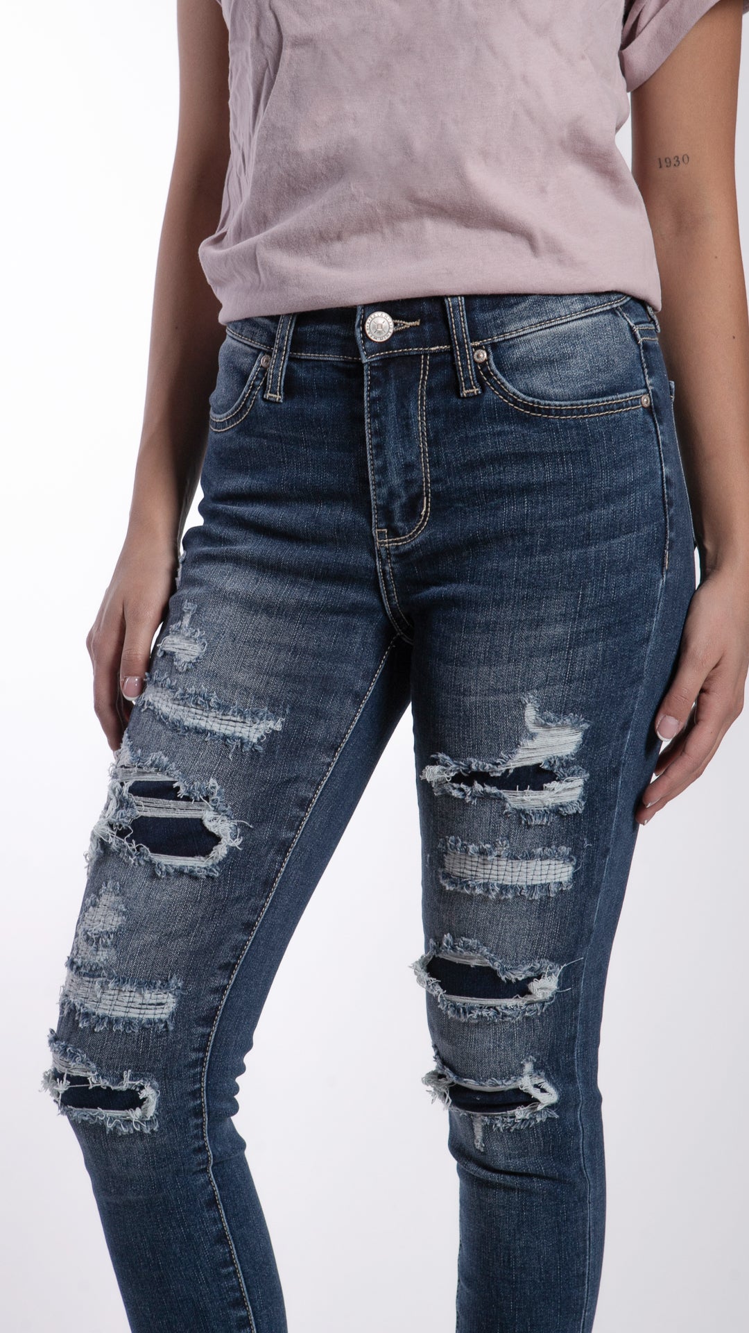 Pantalón High Rise Skinny Mujer Balam BL7105