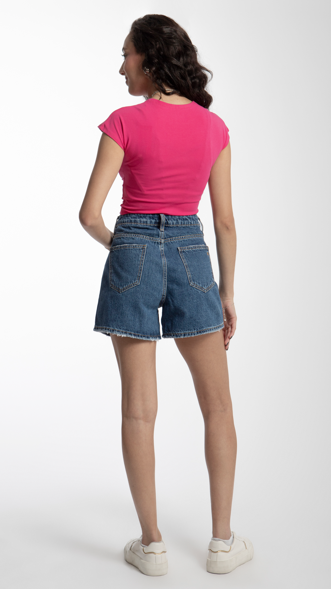 Short Loose Mom Mujer Balam BL6931