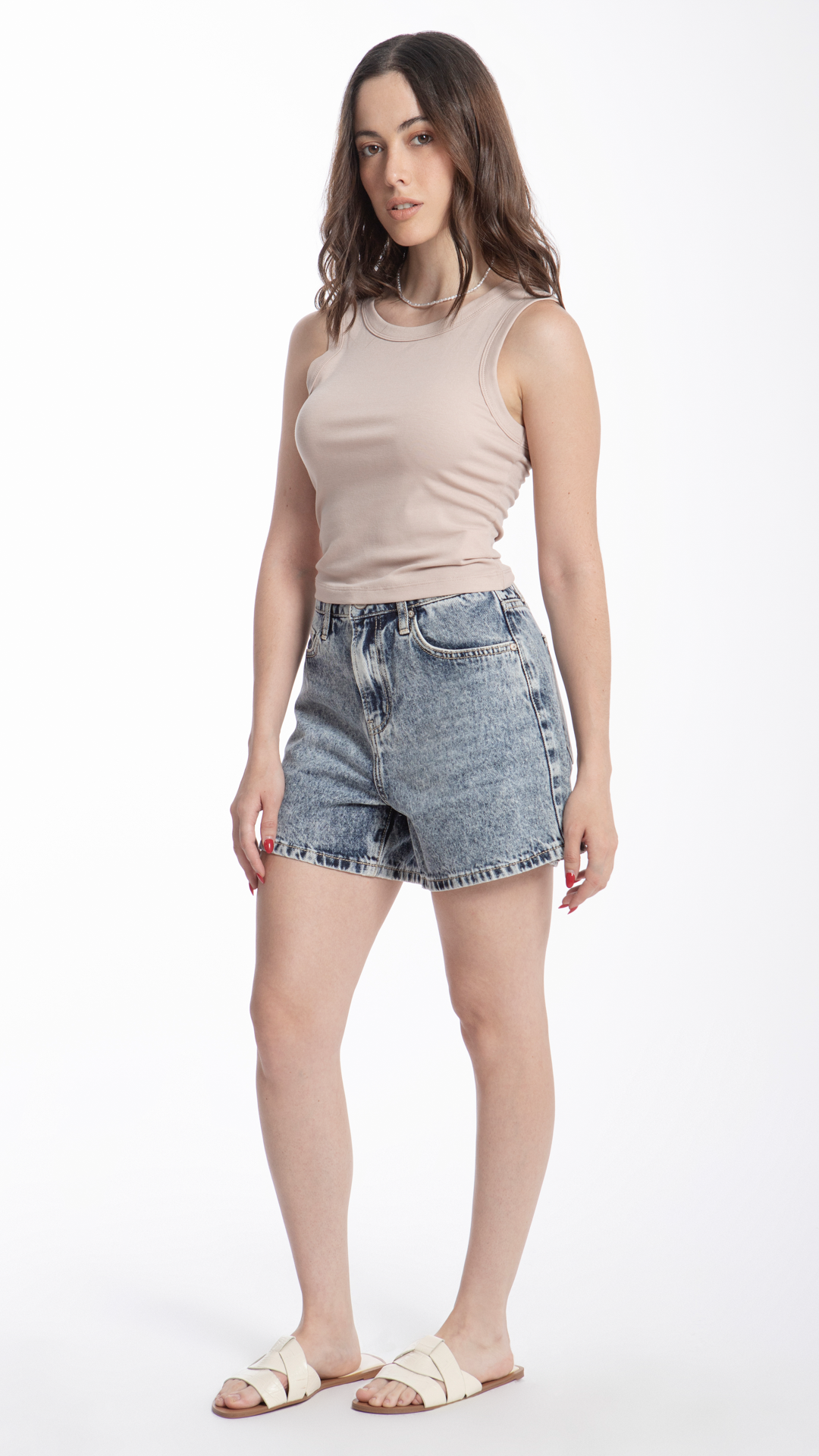 Short Loose Mom Mujer Balam BL6932