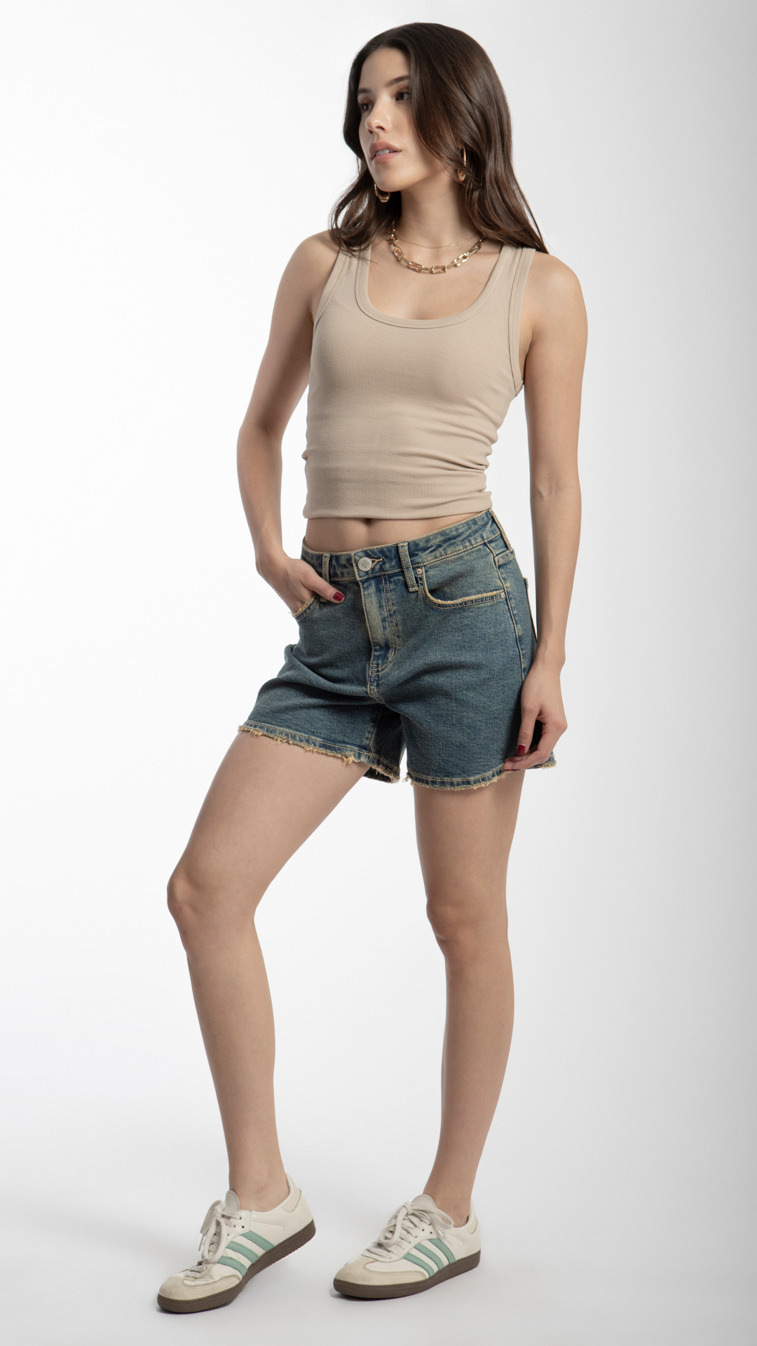 Short Loose Mom Mujer Balam BL6952