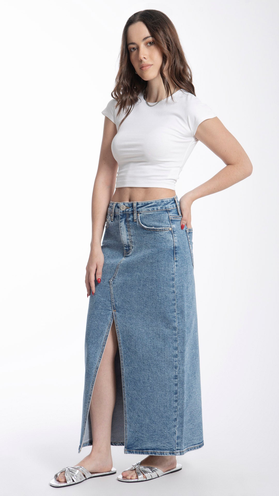 Falda Midi Mujer Balam BL6995