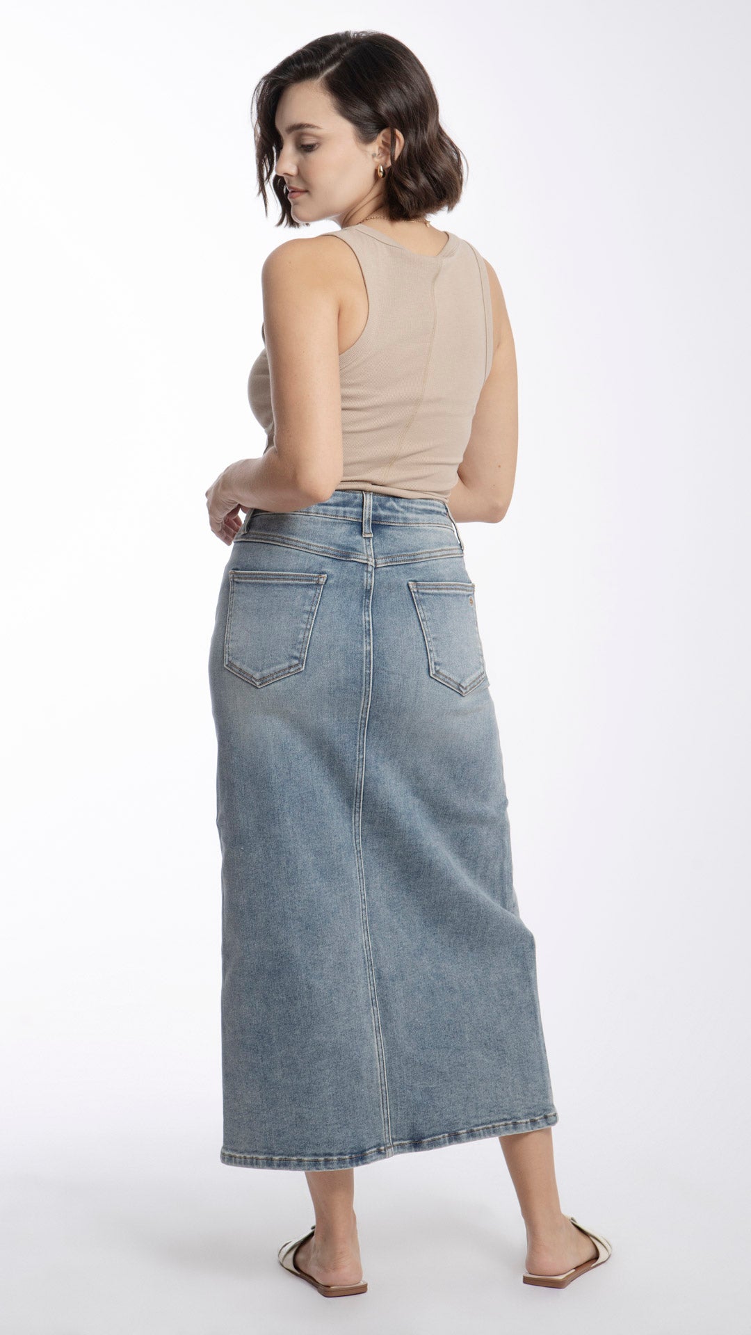 Falda Midi Mujer Balam BL6997