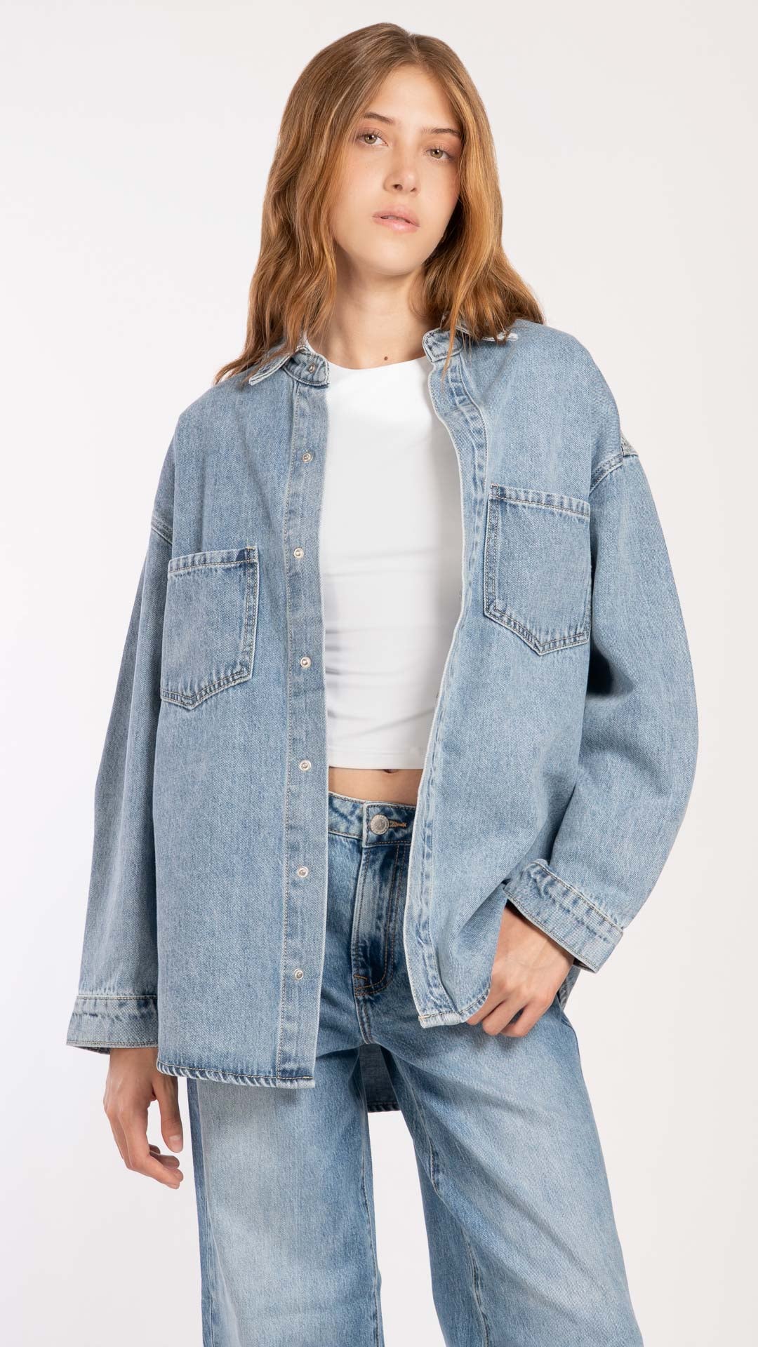 Sobrecamisa Oversize Mujer Balam BL7696