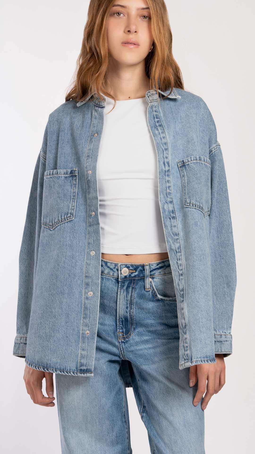 Sobrecamisa Oversize Mujer Balam BL7696