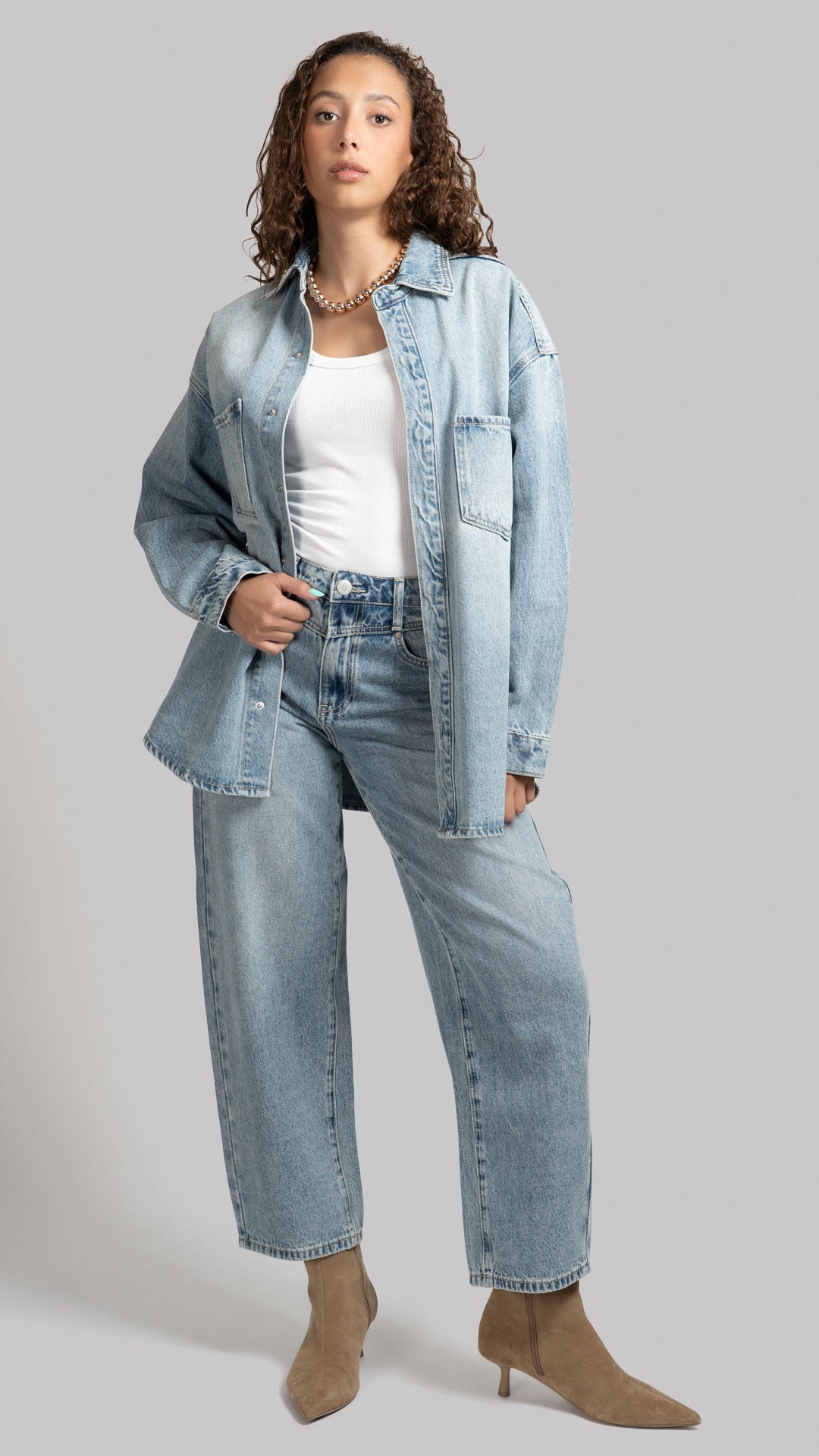 Sobrecamisa Oversize Mujer Balam BL7700