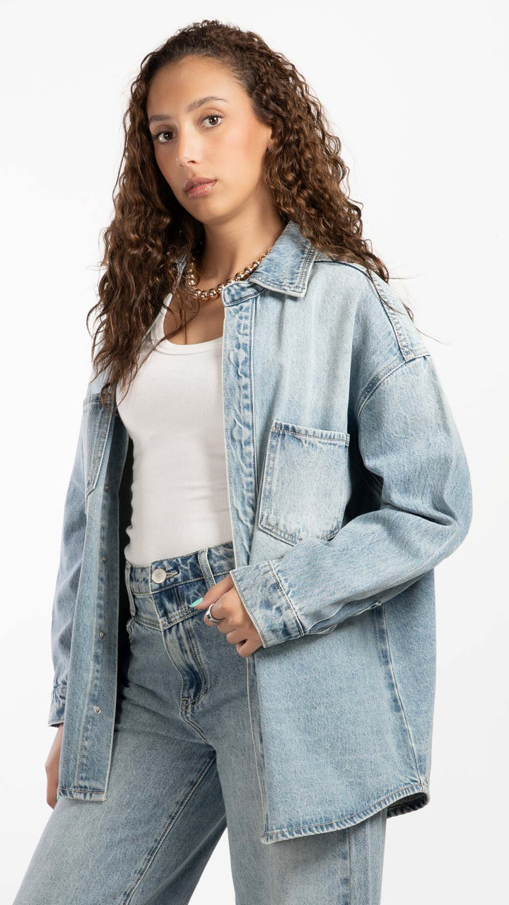 Sobrecamisa Oversize Mujer Balam BL7700
