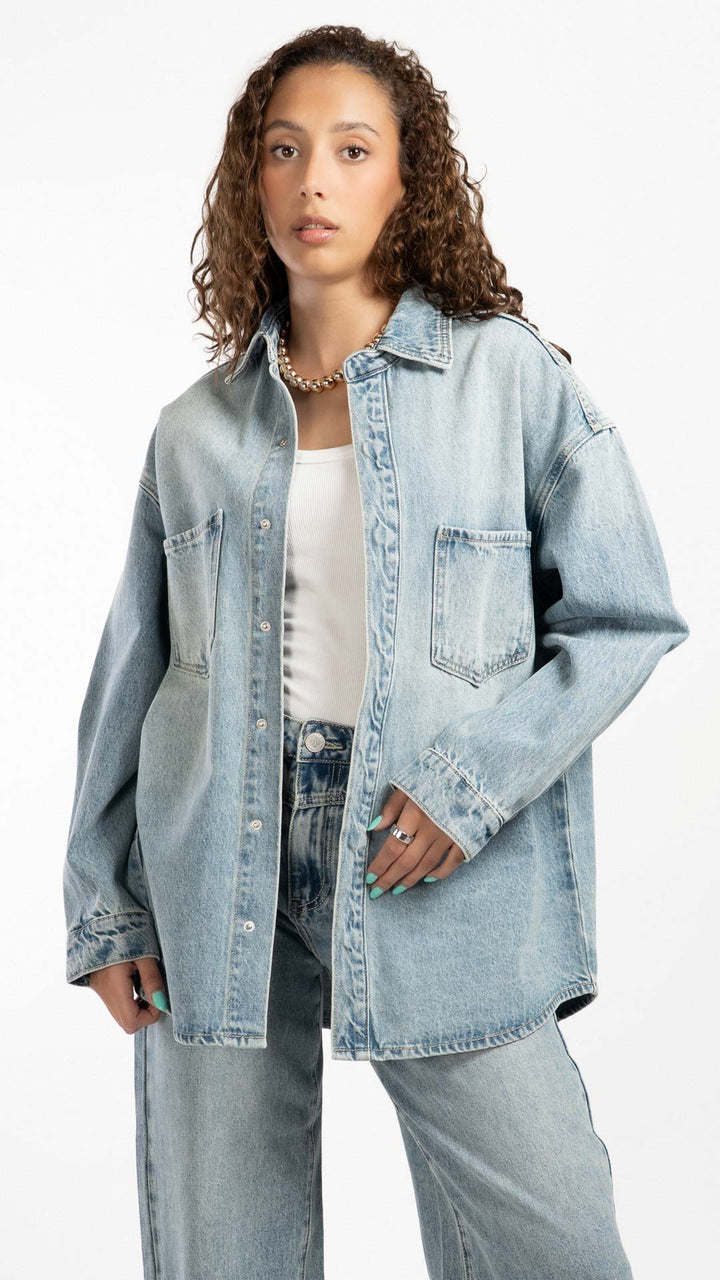Sobrecamisa Oversize Mujer Balam BL7700