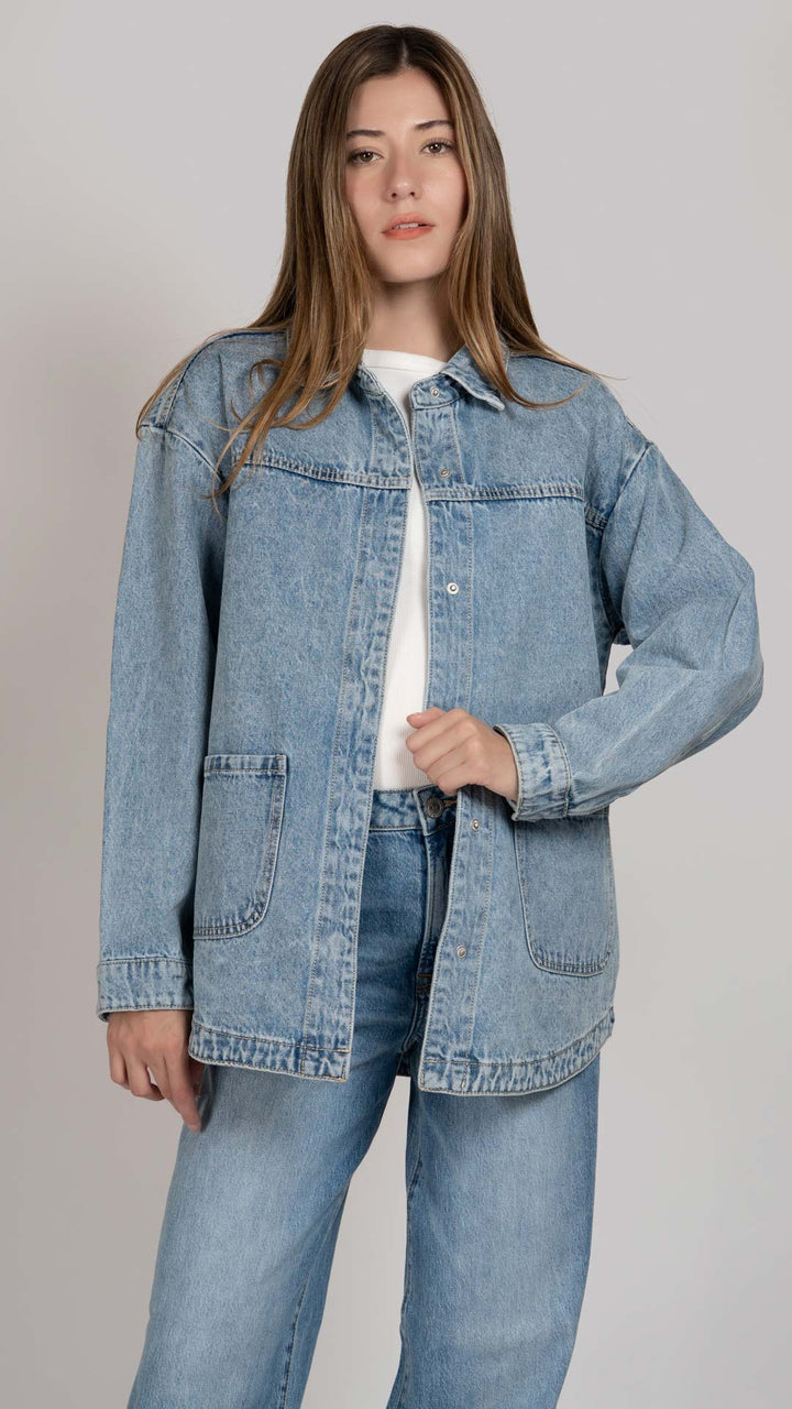 Sobrecamisa Oversize Mujer Balam BL7703
