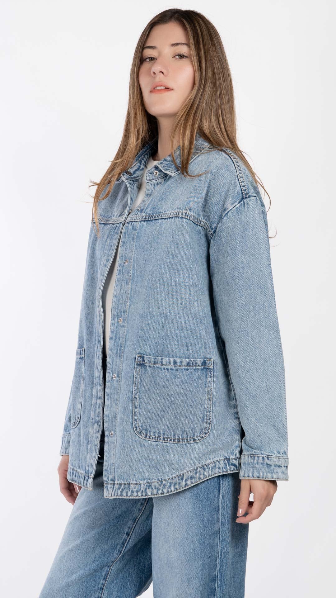 Sobrecamisa Oversize Mujer Balam BL7703