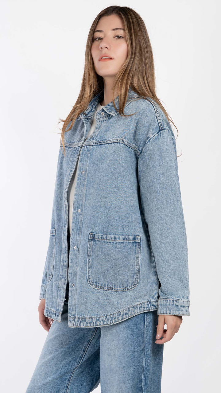 Sobrecamisa Oversize Mujer Balam BL7703