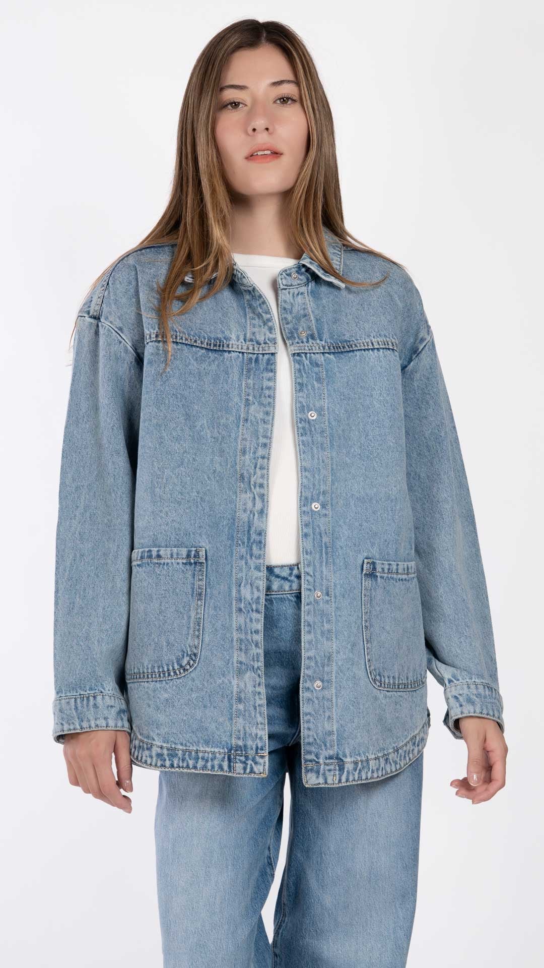 Sobrecamisa Oversize Mujer Balam BL7703