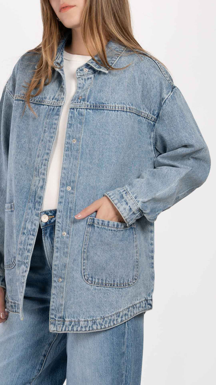 Sobrecamisa Oversize Mujer Balam BL7703