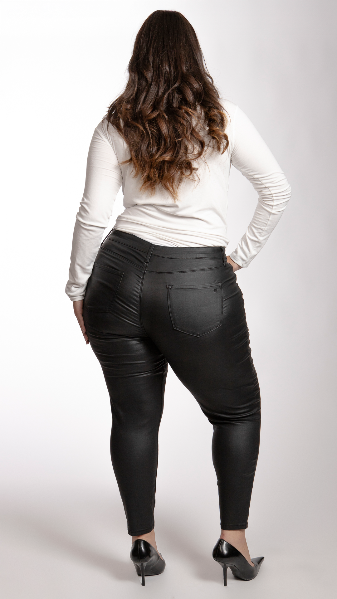 Leggings High Rise Skinny Curvy Balam BL6110