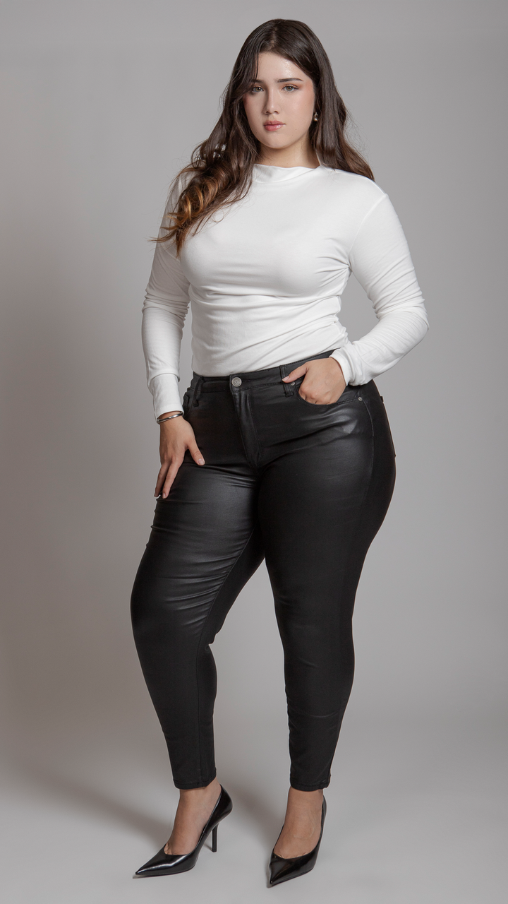 Leggings High Rise Skinny Curvy Balam BL6110
