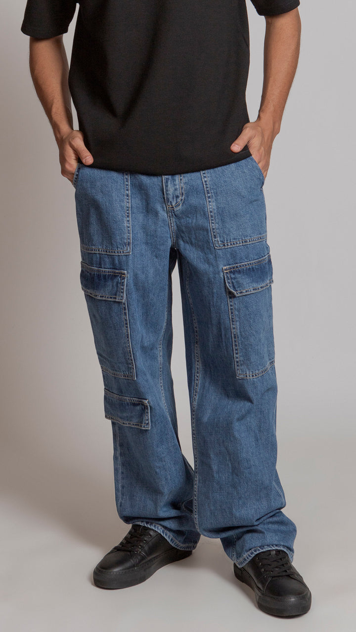 Pantalón Corte Relajado Hombre Balam BL1223
