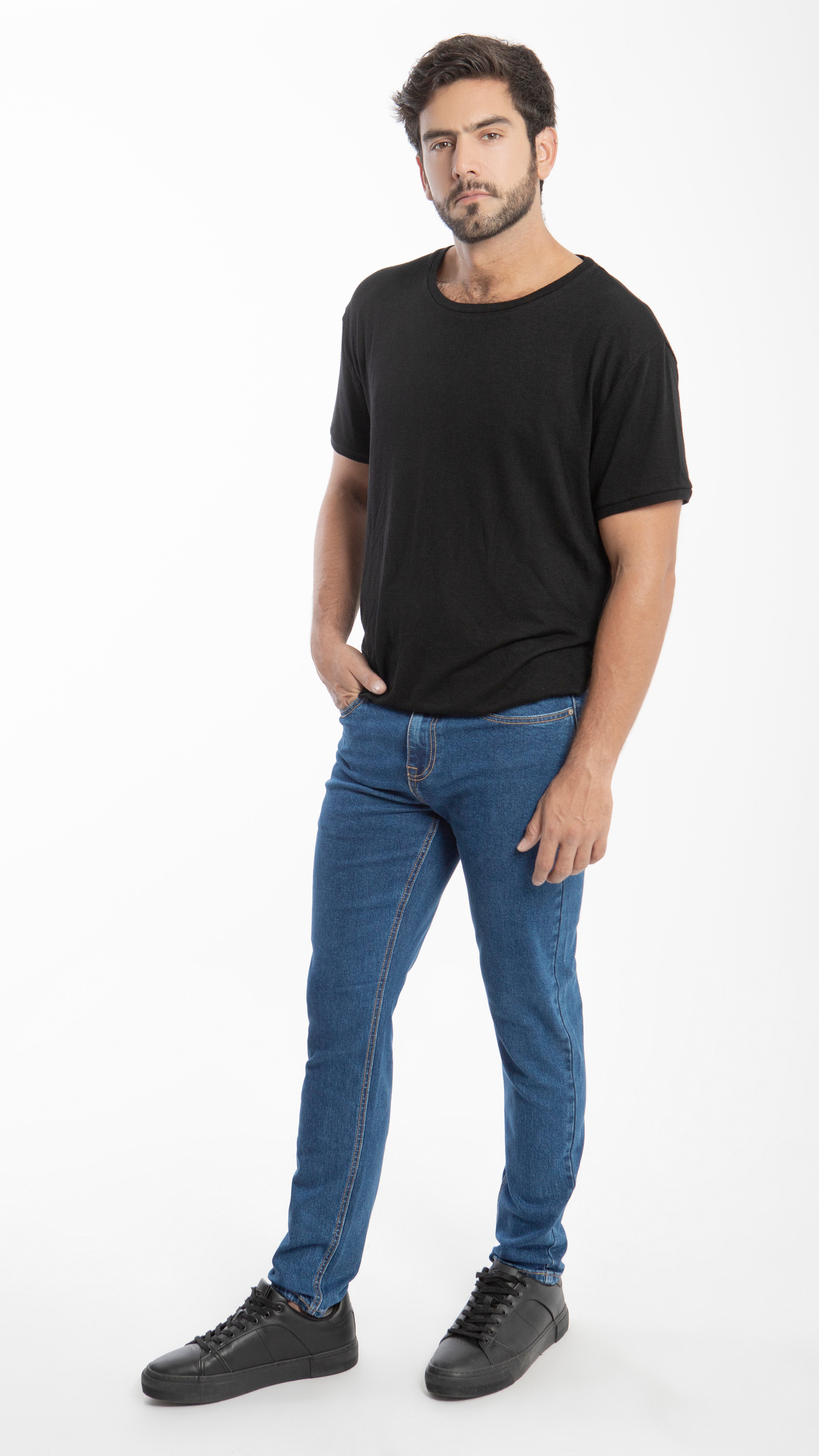 Pantalon Slim Straight Hombre Balam BL1002