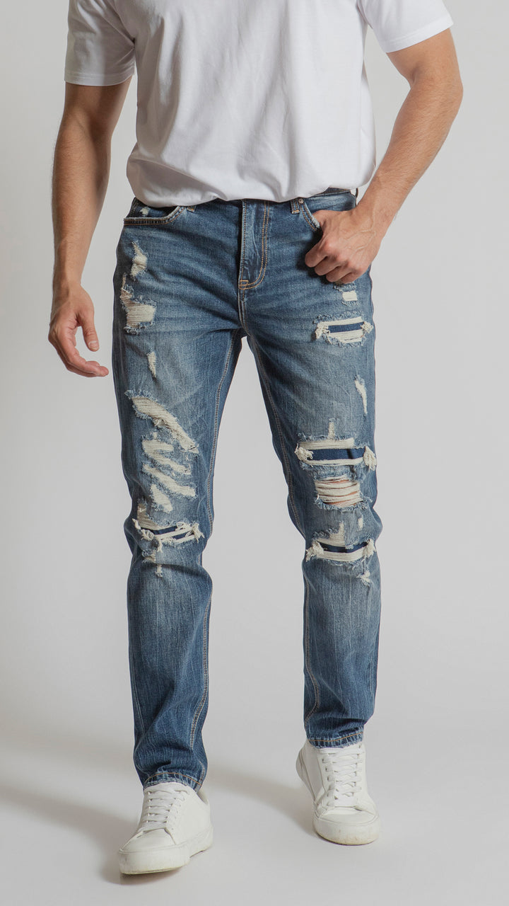 Pantalón Slim Straight Hombre Balam BL1070