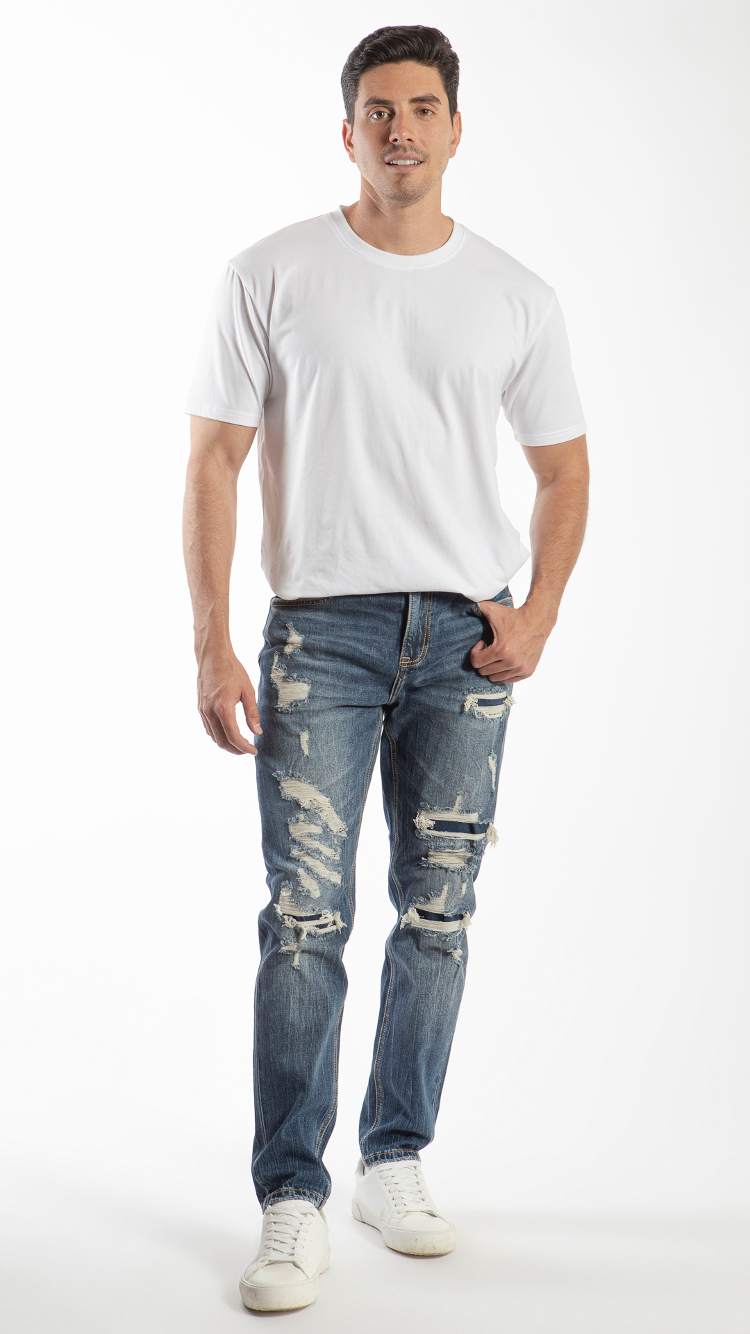 Pantalón Slim Straight Hombre Balam BL1070
