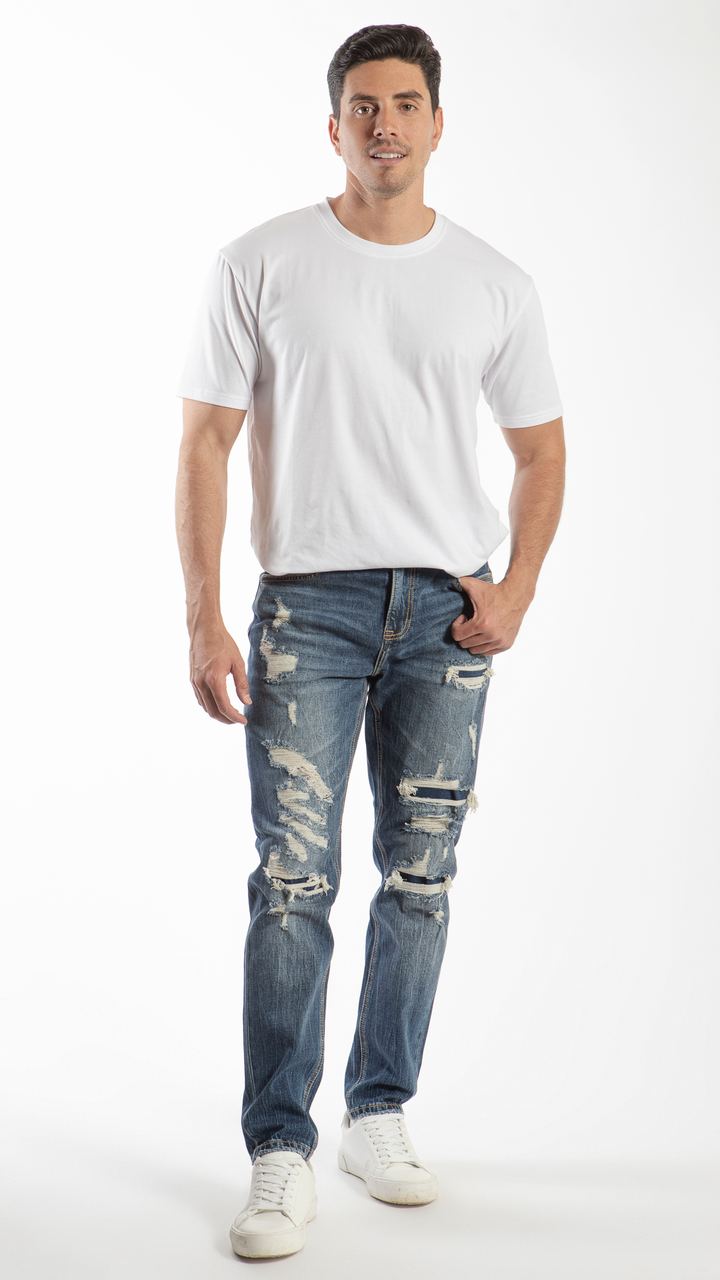 Pantalón Slim Straight Hombre Balam BL1070
