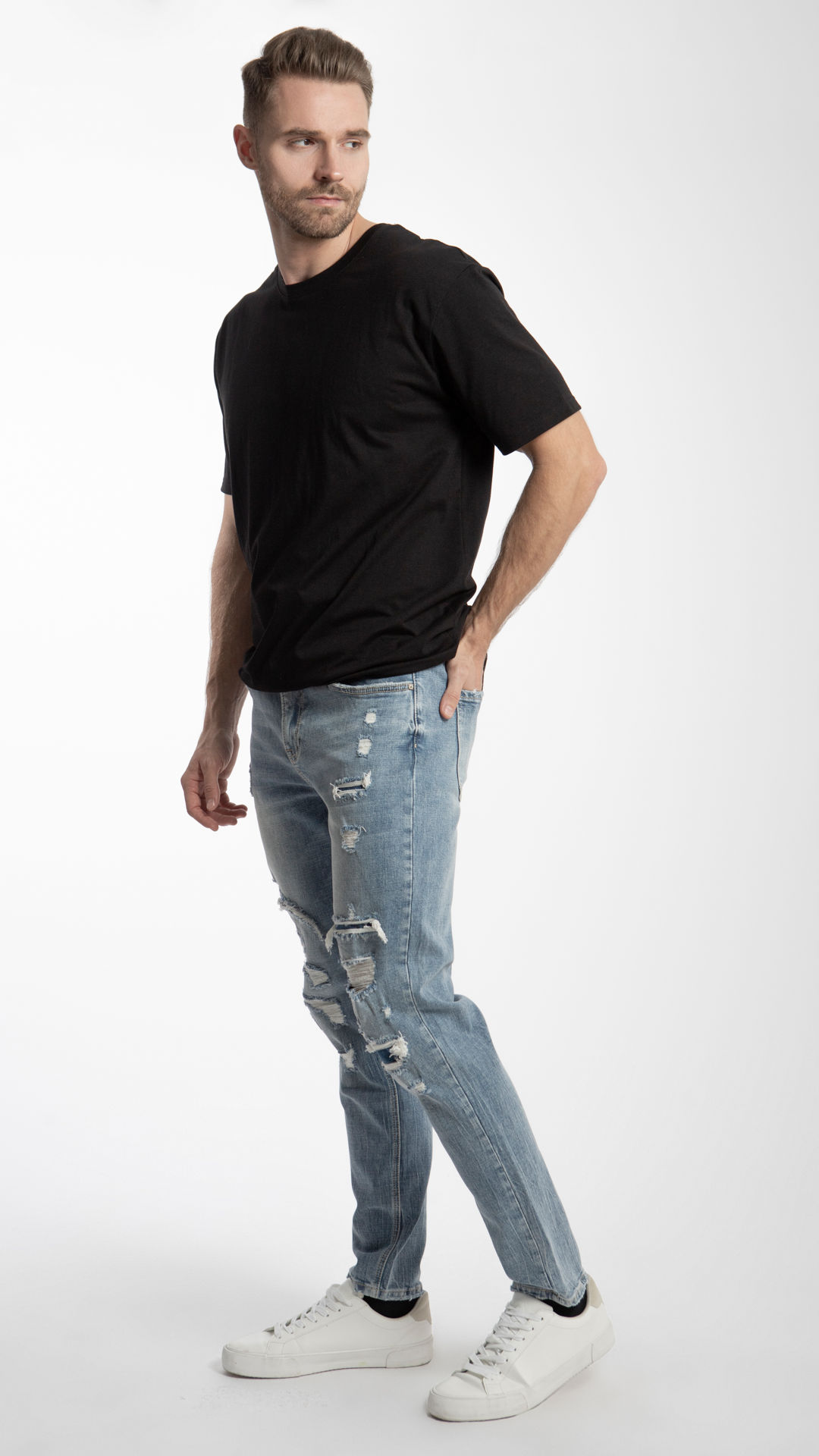 Pantalón Slim Straight Hombre Balam BL1092